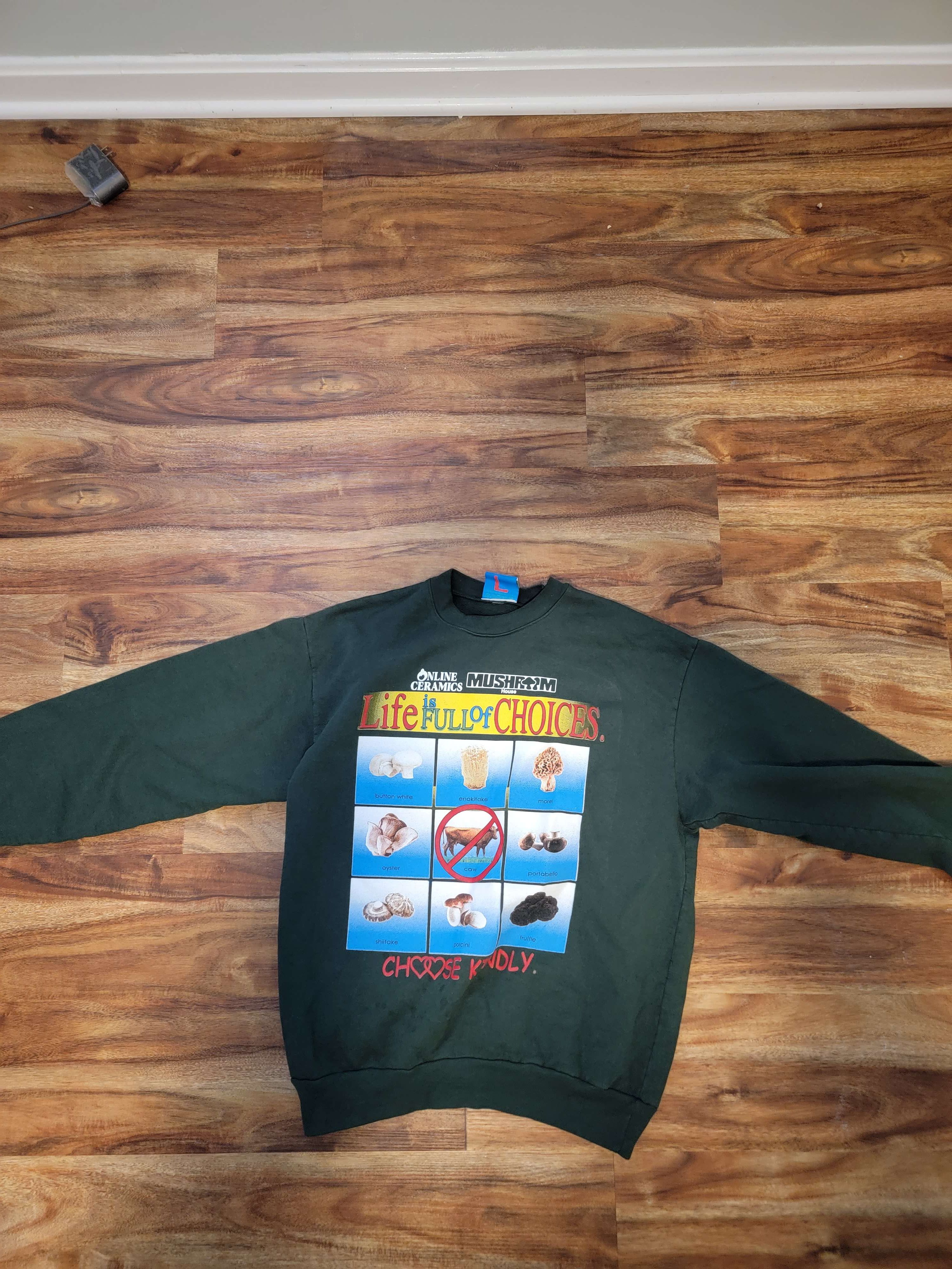 Online Ceramics Online Ceramics "Eat Mushrooms" - Ivy 14oz Size US L / EU 52-54 / 3 - 2 Thumbnail