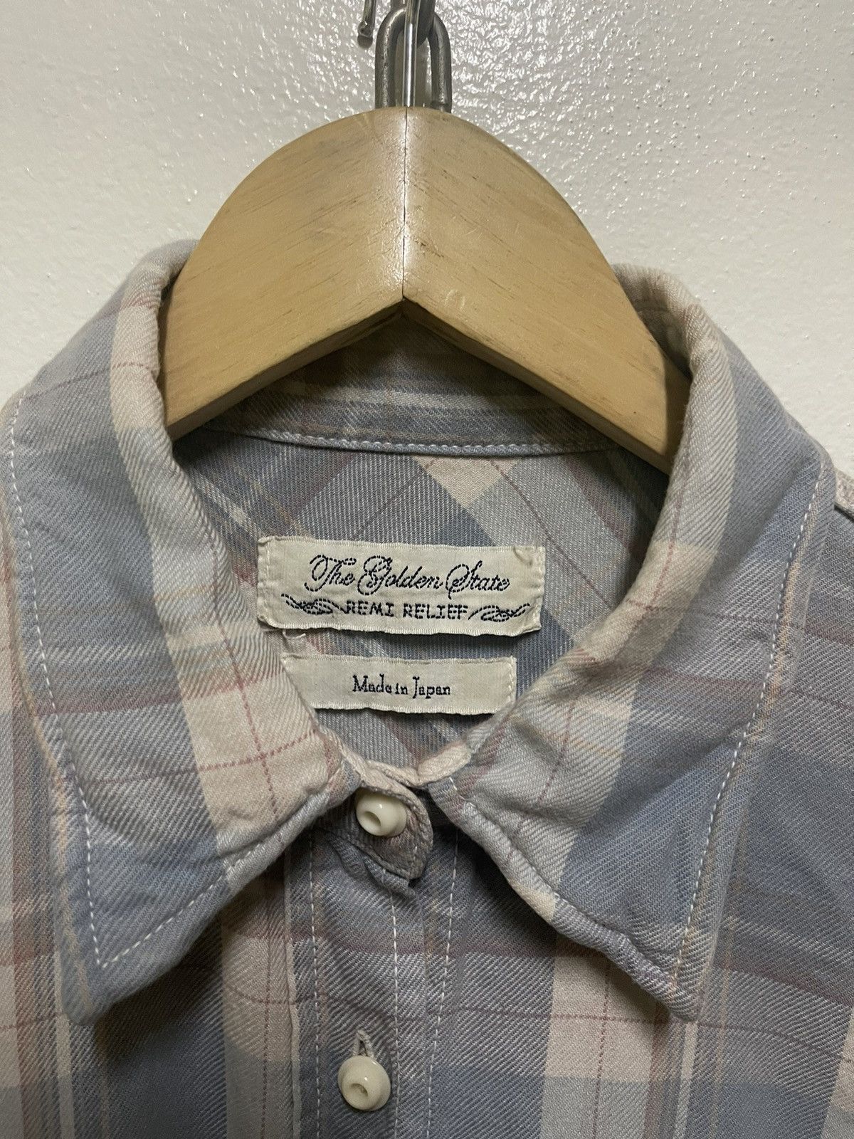 Japanese Brand Remi Relief Button Shirt Long Sleeve Japan Size US M / EU 48-50 / 2 - 6 Thumbnail