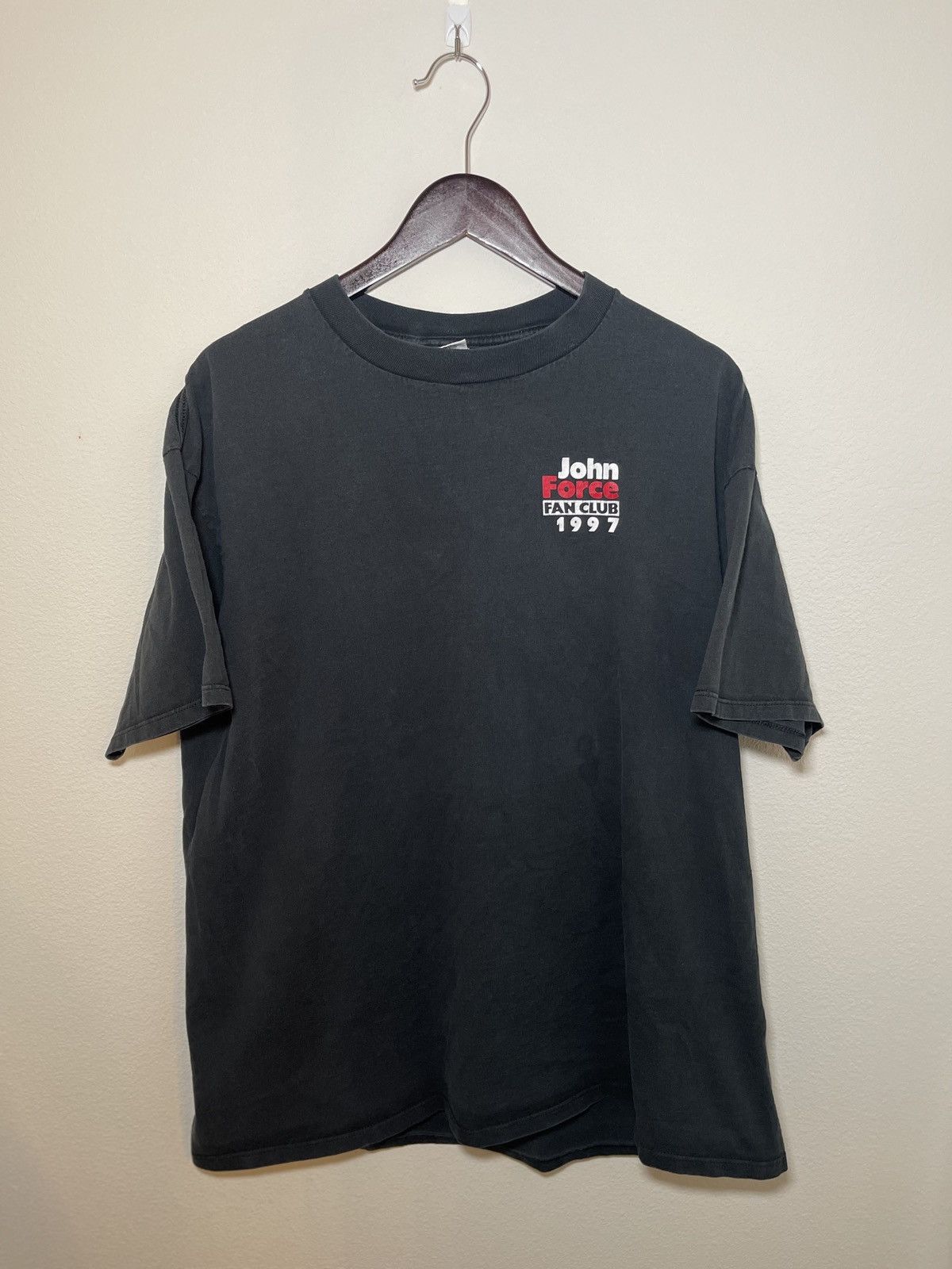 Vintage Vintage John Force 1997 Tee Size US XL / EU 56 / 4 - 2 Thumbnail