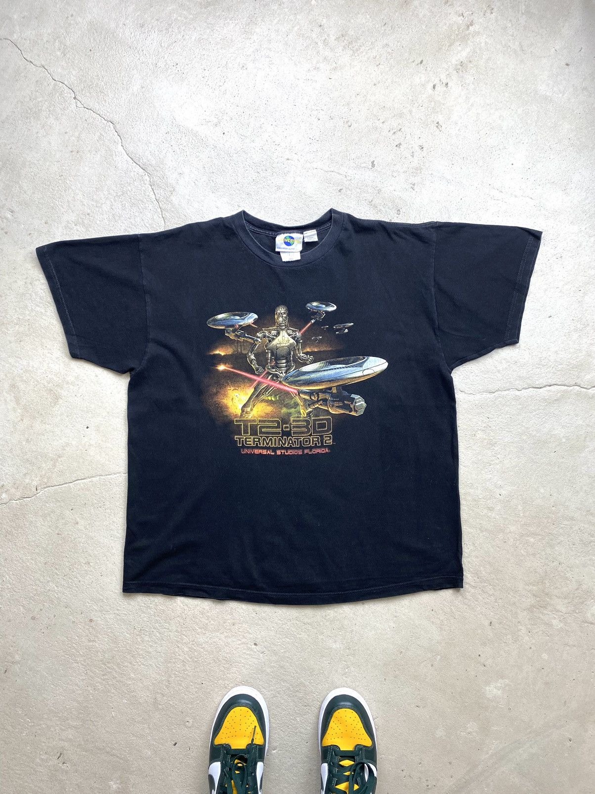 Vintage 90’s Vintage Terminator 2 T2-3D T Shirt Universal Studio Size US L / EU 52-54 / 3 - 1 Thumbnail