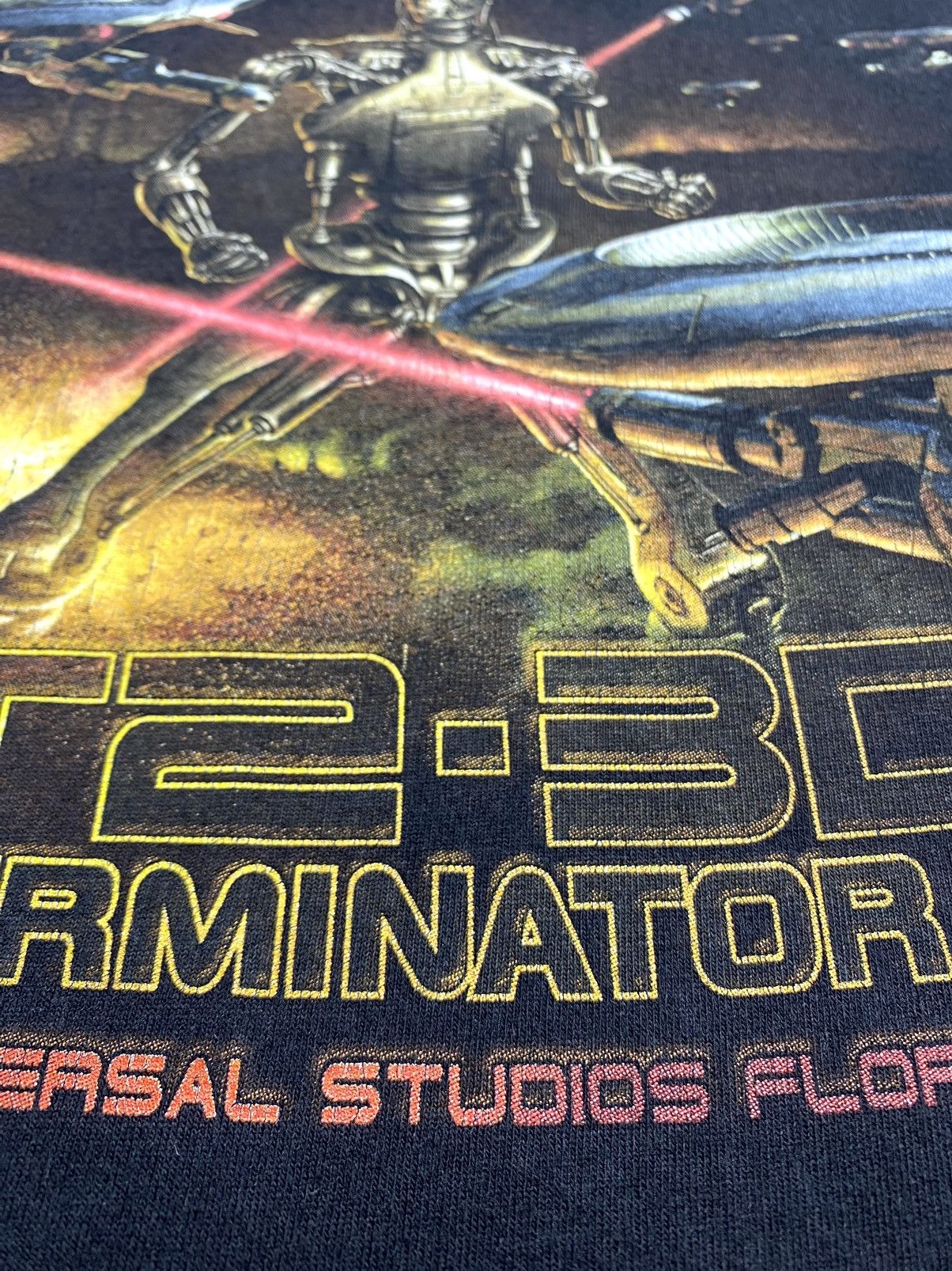 Vintage 90’s Vintage Terminator 2 T2-3D T Shirt Universal Studio Size US L / EU 52-54 / 3 - 8 Thumbnail