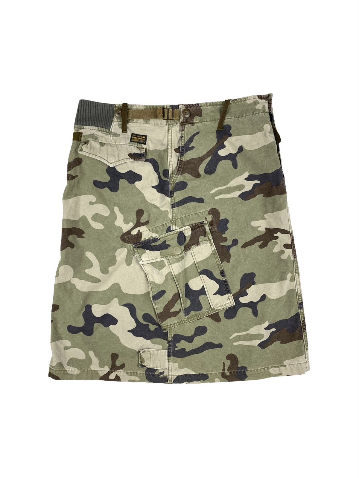 G-Star Rare! Vintage G Star Raw Cargo Skirt Japan Style Size M / US 6-8 / IT 42-44 - 3 Thumbnail