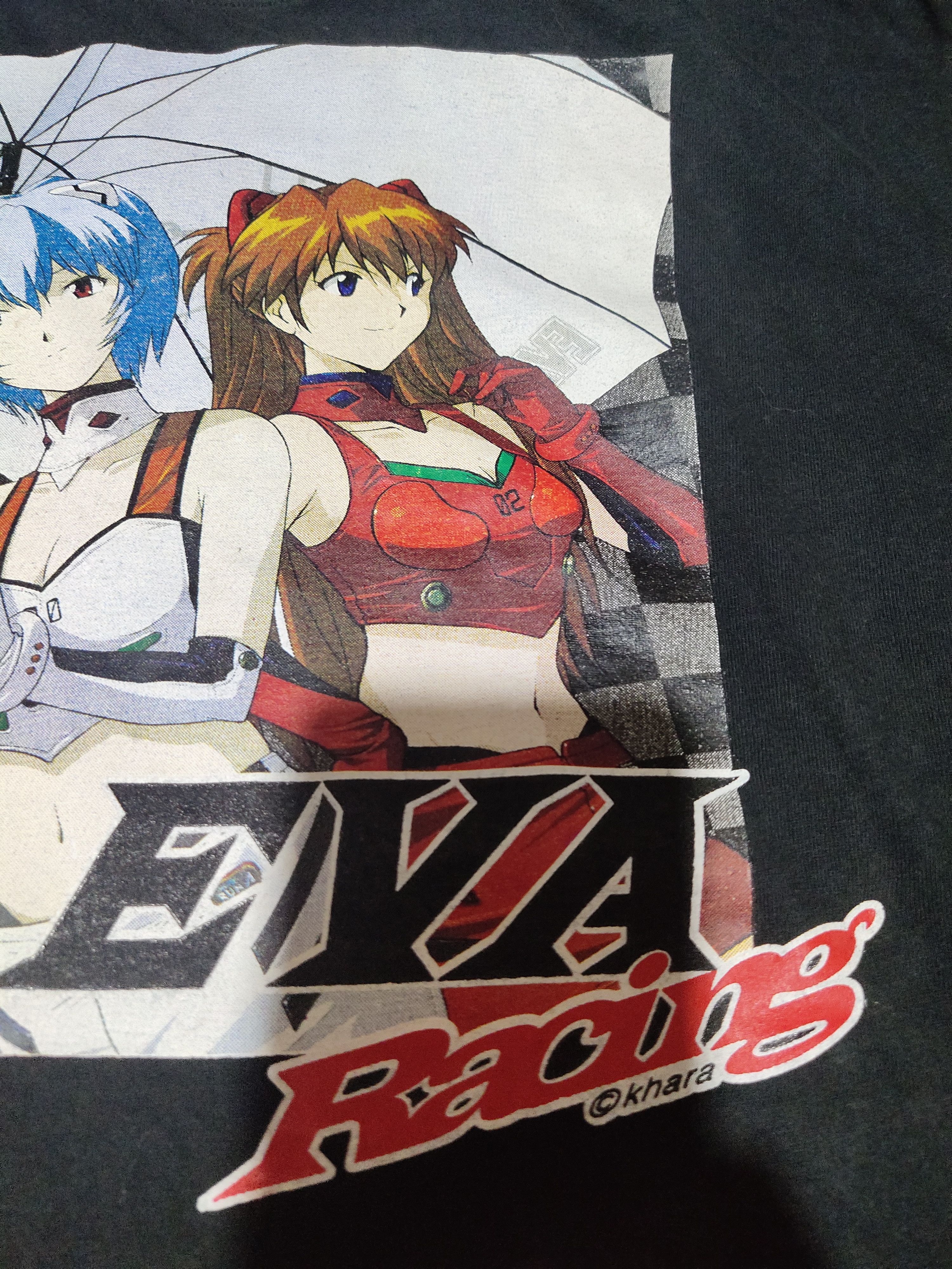 Anime RARE!! NEON GENESIS EVANGELION EVA RACING ANIME GAMES Size US L / EU 52-54 / 3 - 6 Thumbnail