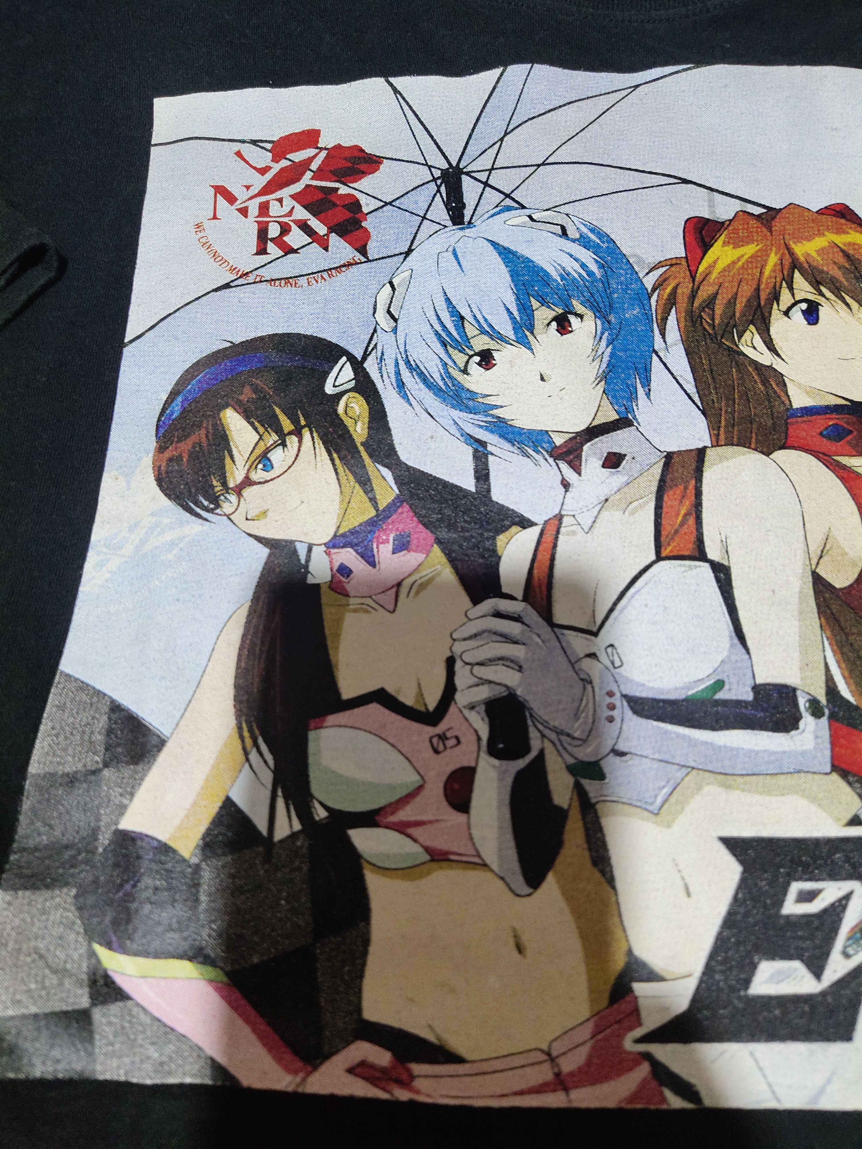 Anime RARE!! NEON GENESIS EVANGELION EVA RACING ANIME GAMES Size US L / EU 52-54 / 3 - 7 Thumbnail