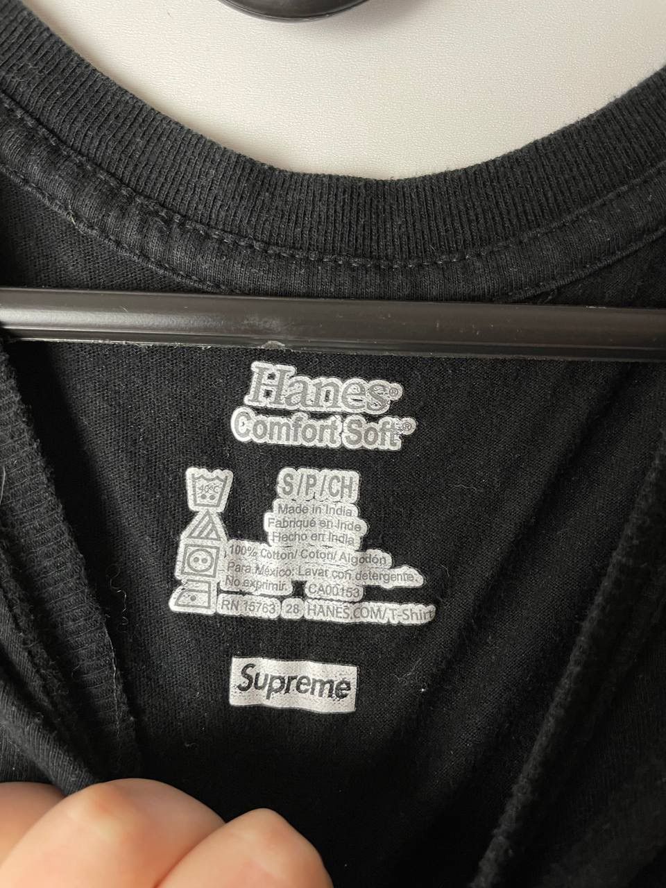 Hanes × Supreme Supreme Hanes t-shirts size S Size US S / EU 44-46 / 1 - 3 Thumbnail
