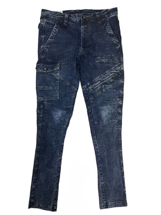 Vintage Multi Pocket Cargo Jeans