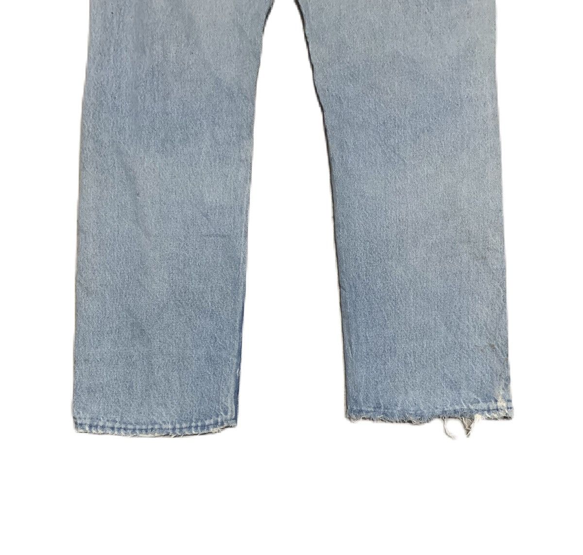 Levi's Vintage 90s Levis 501 Straight Leg Jeans Distressed Size US 32 / EU 48 - 4 Thumbnail