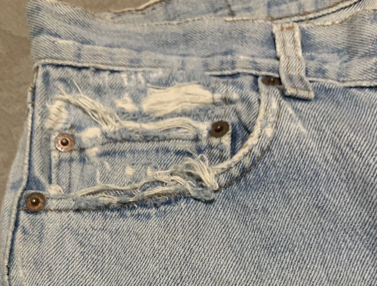 Levi's Vintage 90s Levis 501 Straight Leg Jeans Distressed Size US 32 / EU 48 - 9 Thumbnail