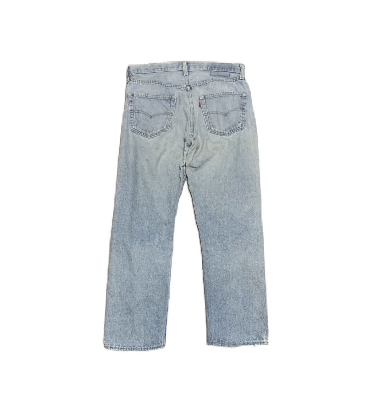 Levi's Vintage 90s Levis 501 Straight Leg Jeans Distressed Size US 32 / EU 48 - 3 Thumbnail