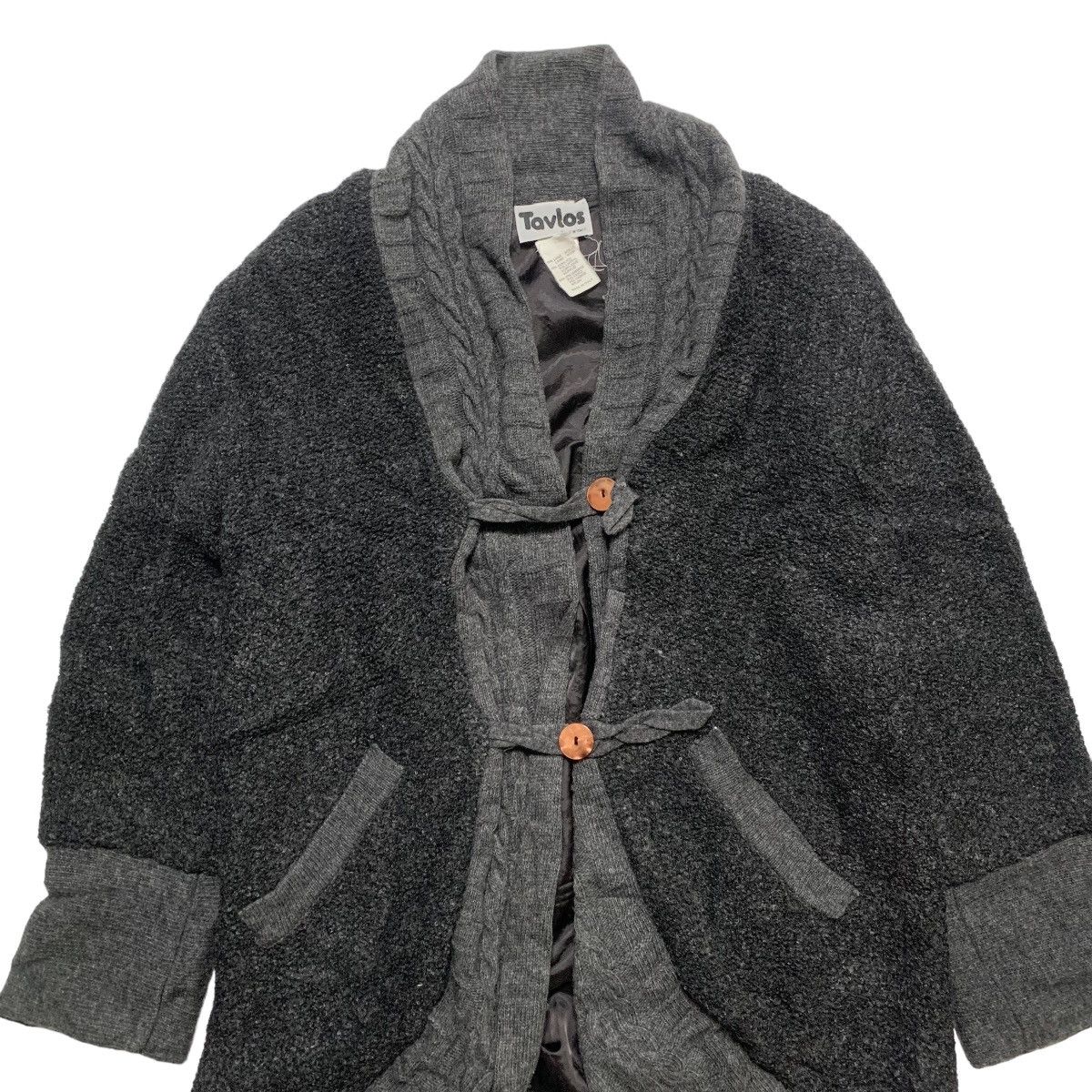 Japanese Brand Tavlos Laine Wool Parka Jacket Made In Italy Size US XXL / EU 58 / 5 - 4 Thumbnail