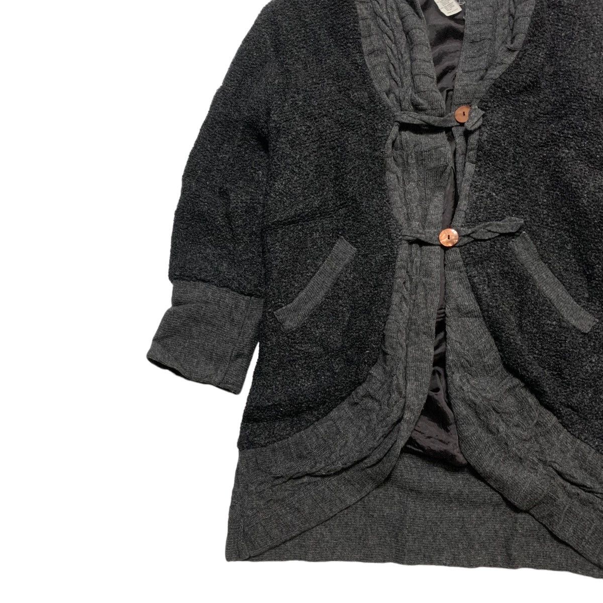 Japanese Brand Tavlos Laine Wool Parka Jacket Made In Italy Size US XXL / EU 58 / 5 - 2 Thumbnail