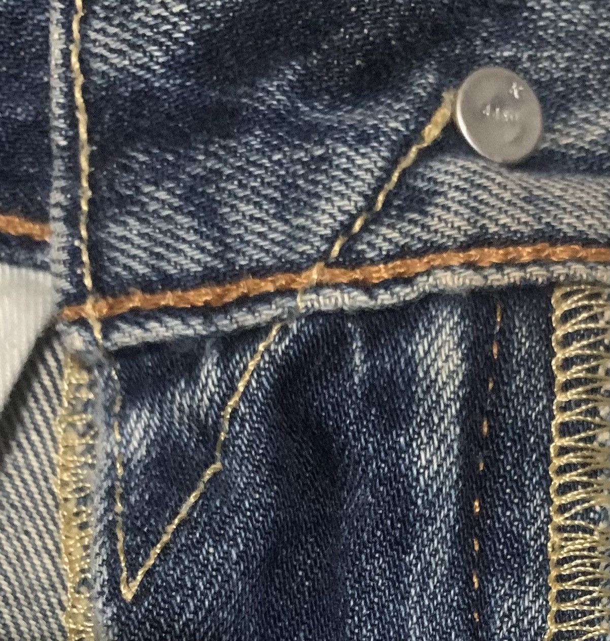 Levi's Vintage Levis 505 Regular Faded Blue Jeans Size US 36 / EU 52 - 10 Thumbnail