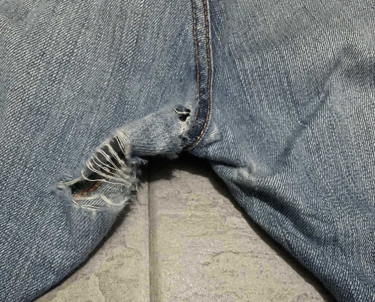 Levi's Vintage Levis 505 Regular Faded Blue Jeans Size US 36 / EU 52 - 5 Thumbnail