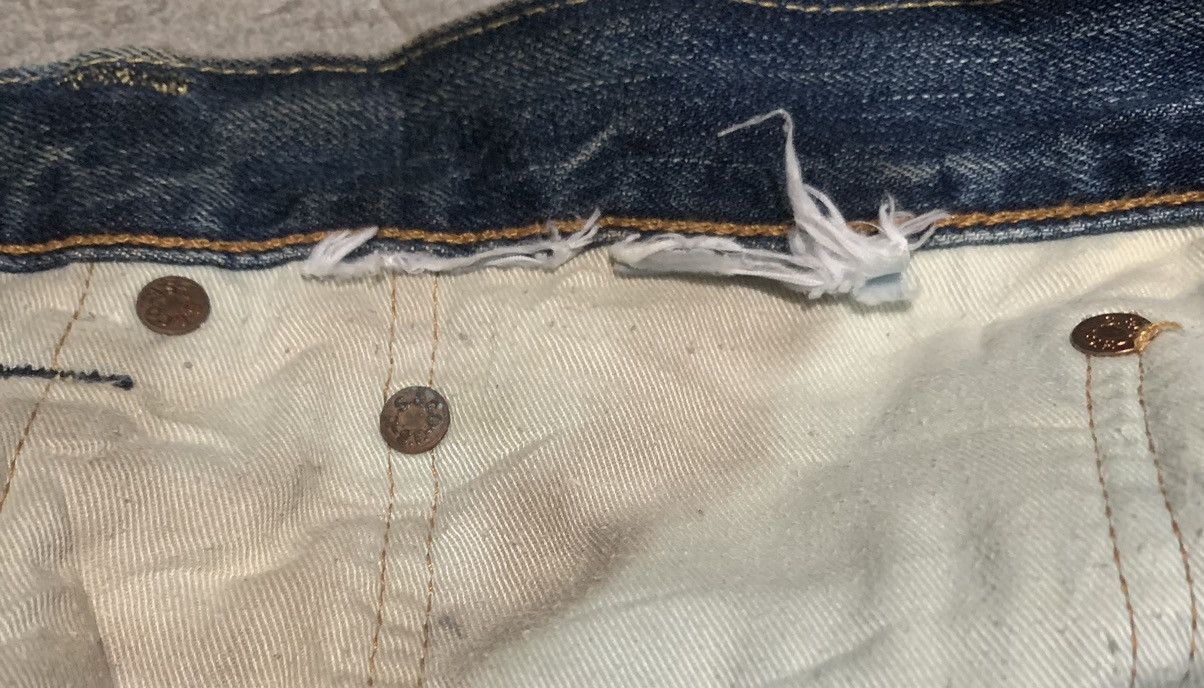 Levi's Vintage Levis 505 Regular Faded Blue Jeans Size US 36 / EU 52 - 11 Thumbnail