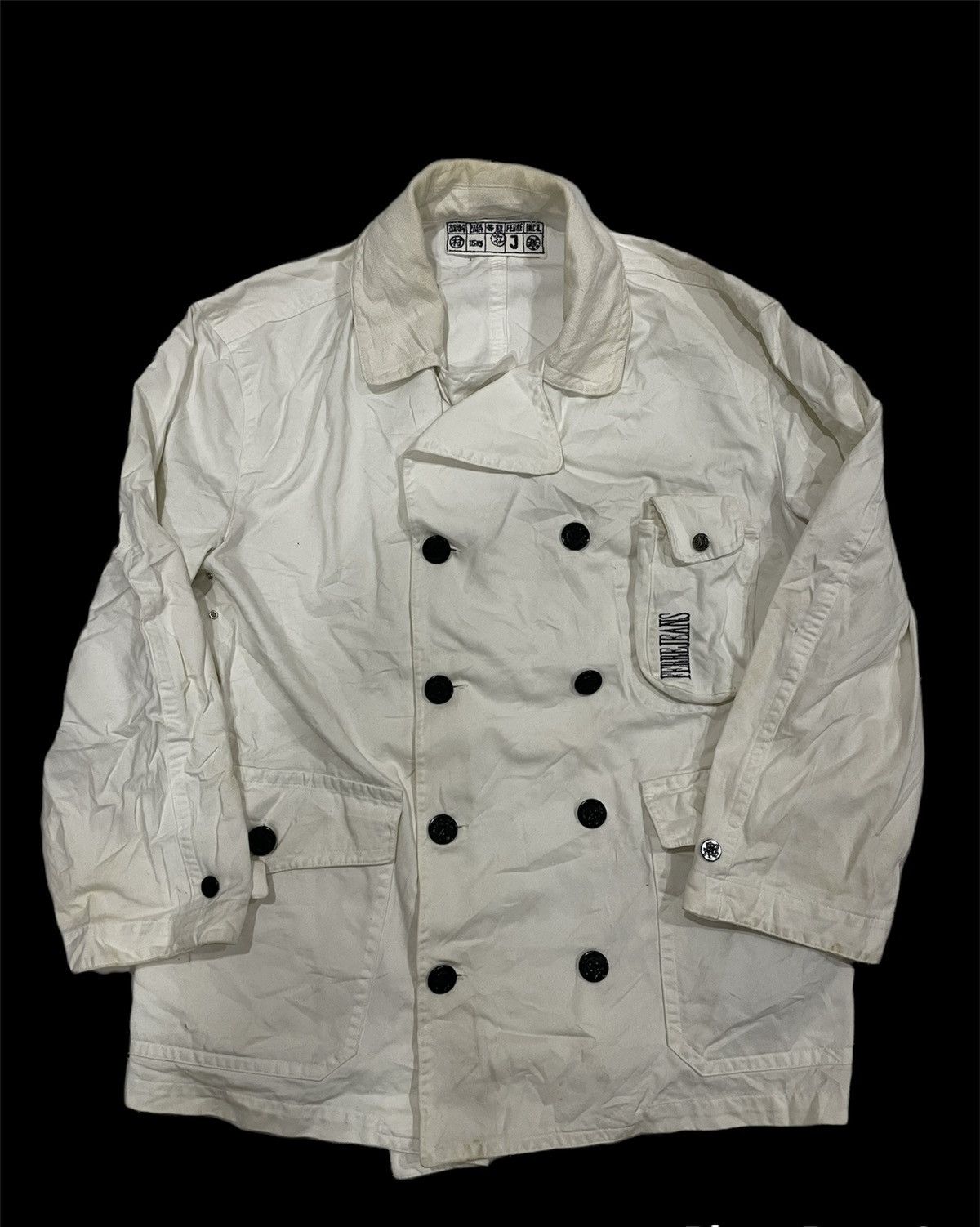 Gianfranco Ferre Gianfranco Ferre designer Chore Navy jacket Military Bondage Size US XL / EU 56 / 4 - 3 Thumbnail