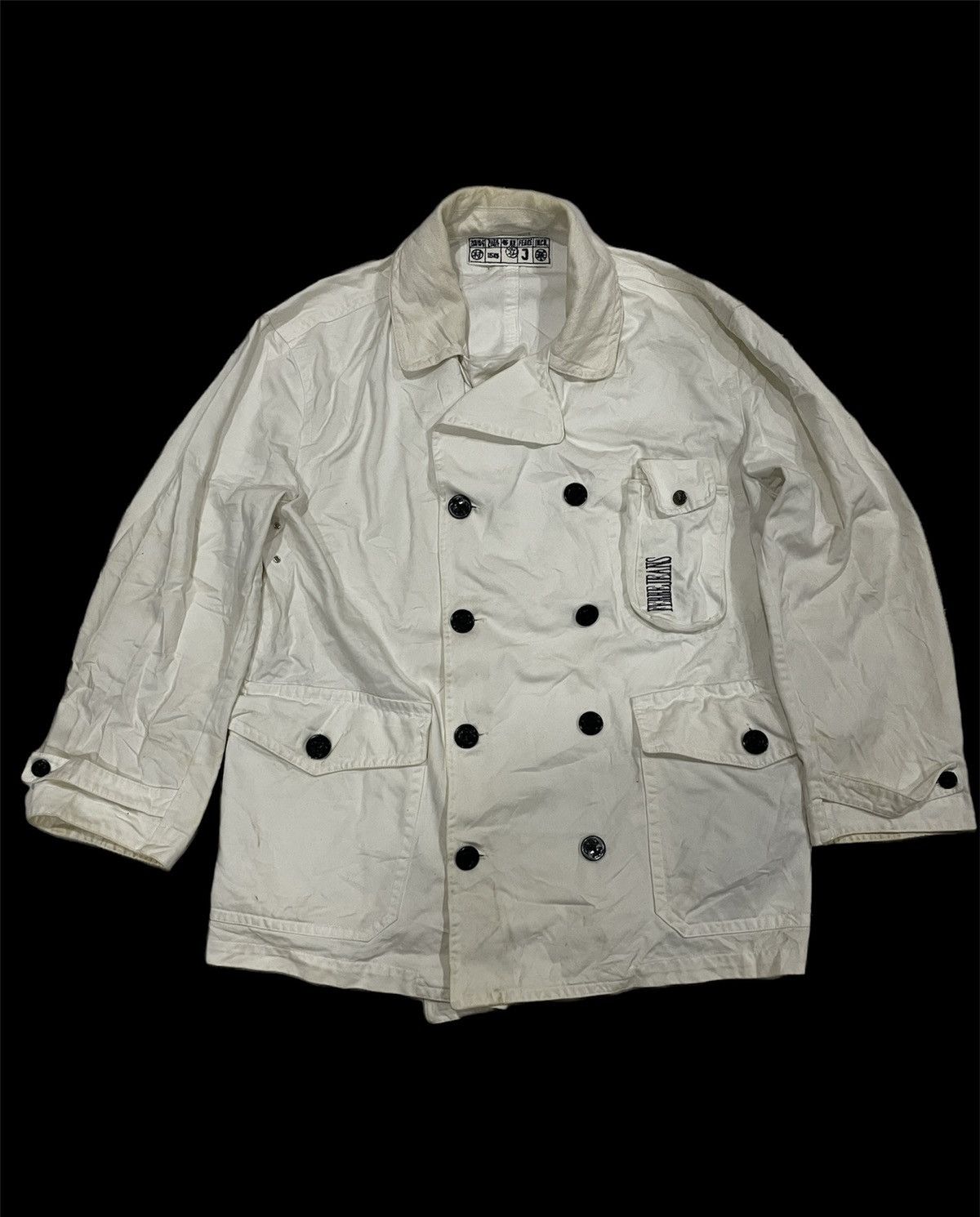 Gianfranco Ferre Gianfranco Ferre designer Chore Navy jacket Military Bondage Size US XL / EU 56 / 4 - 2 Thumbnail