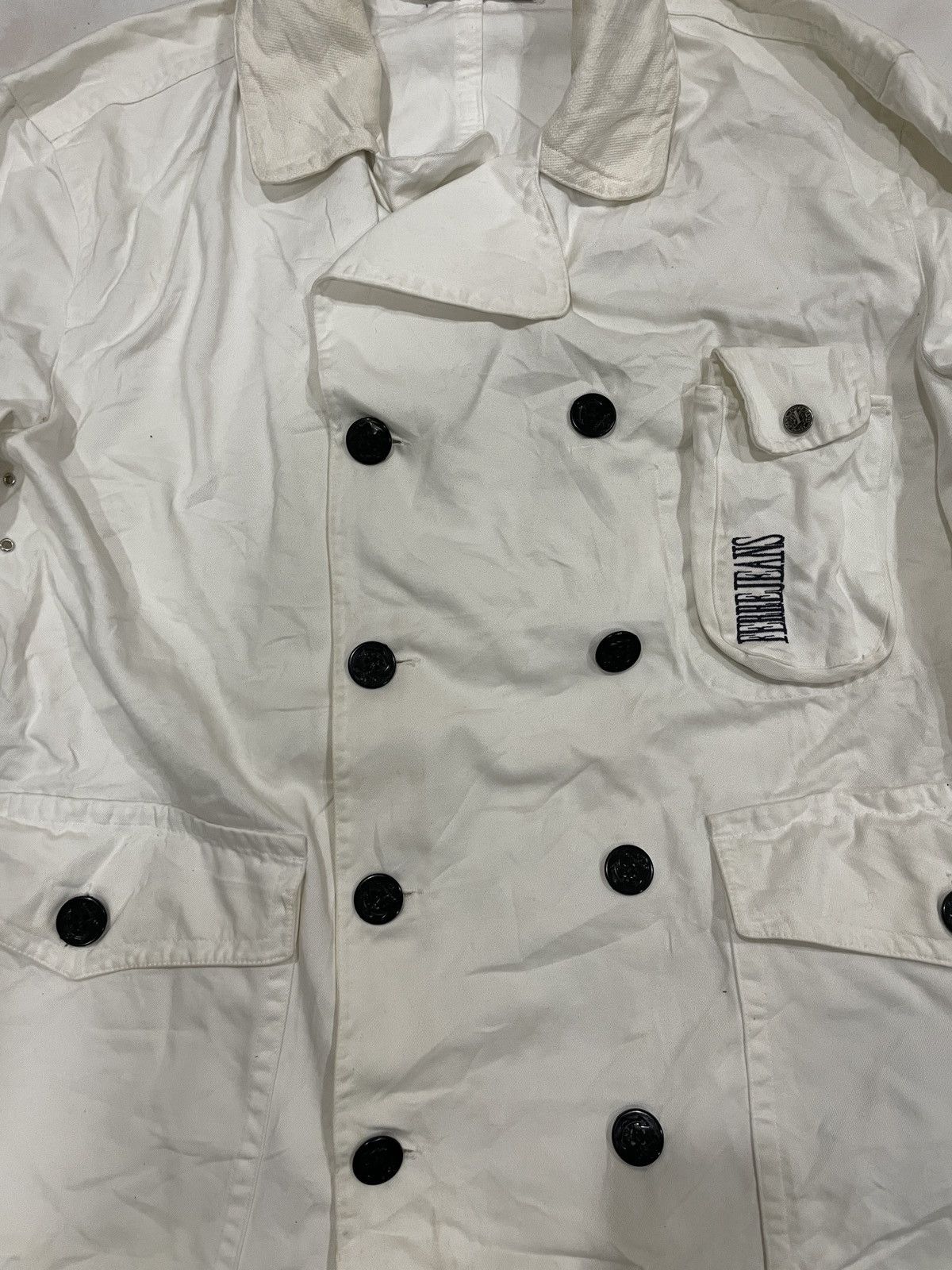 Gianfranco Ferre Gianfranco Ferre designer Chore Navy jacket Military Bondage Size US XL / EU 56 / 4 - 5 Thumbnail