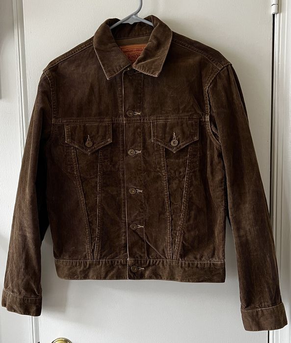 Japanese Brand Boncoura Corduroy trucker jacket | Grailed