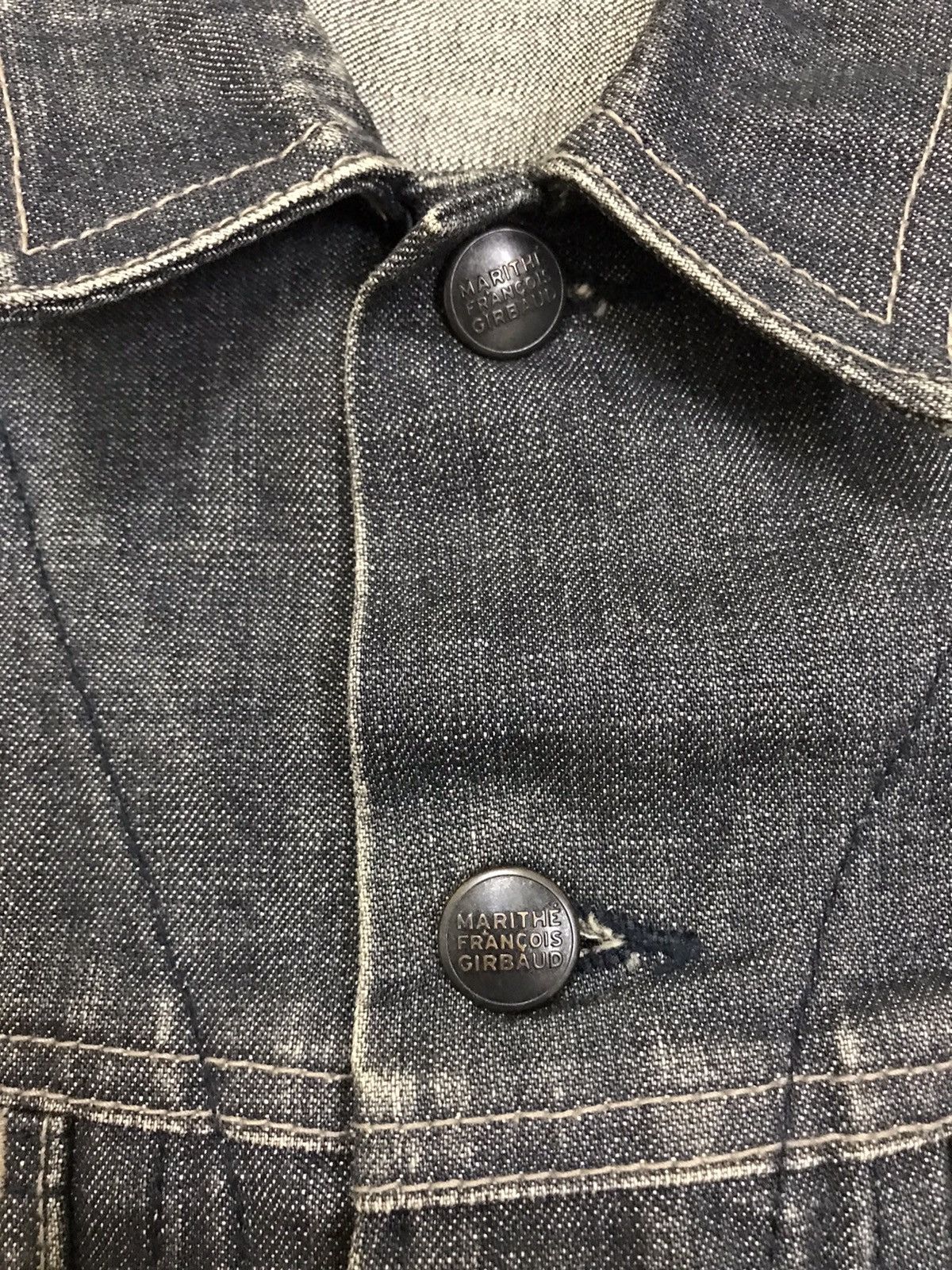 Marithe + Francois Girbaud Vintage Marithe Francois Girbaud Denim Jacket Size S / US 4 / IT 40 - 12 Thumbnail