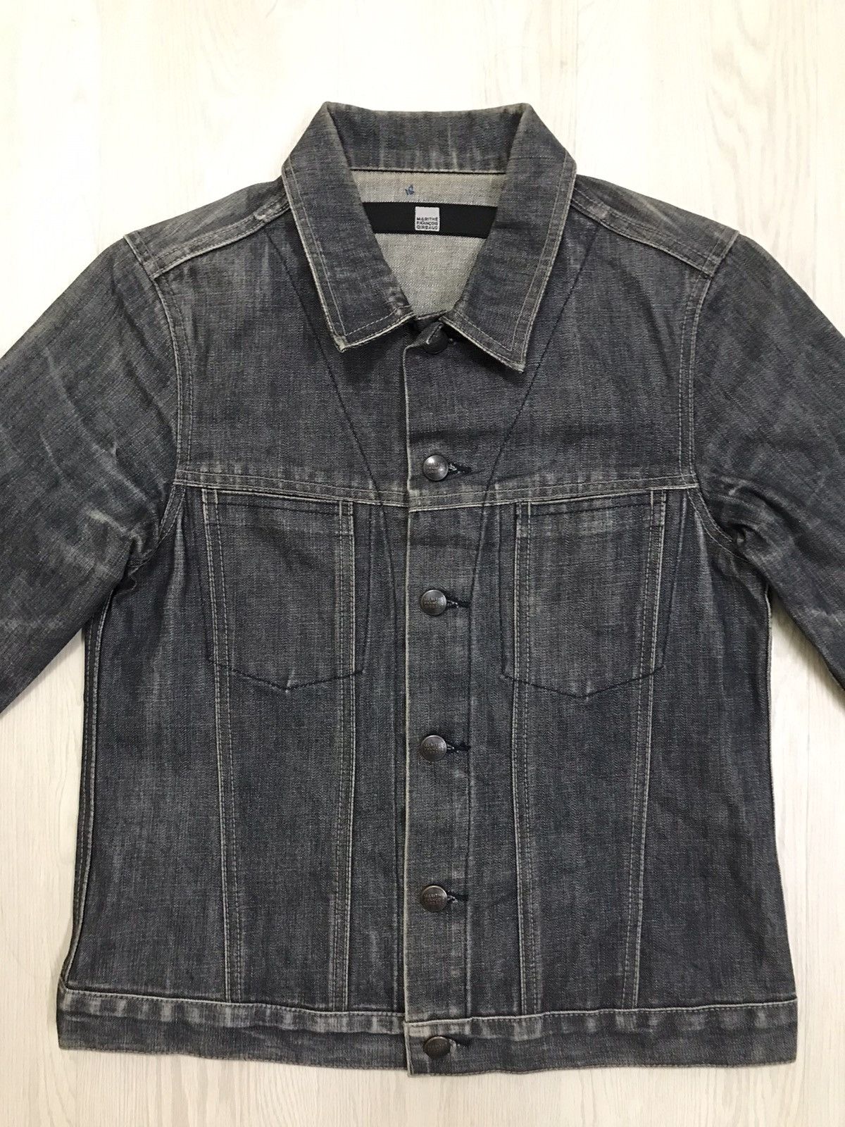 Marithe + Francois Girbaud Vintage Marithe Francois Girbaud Denim Jacket Size S / US 4 / IT 40 - 4 Thumbnail