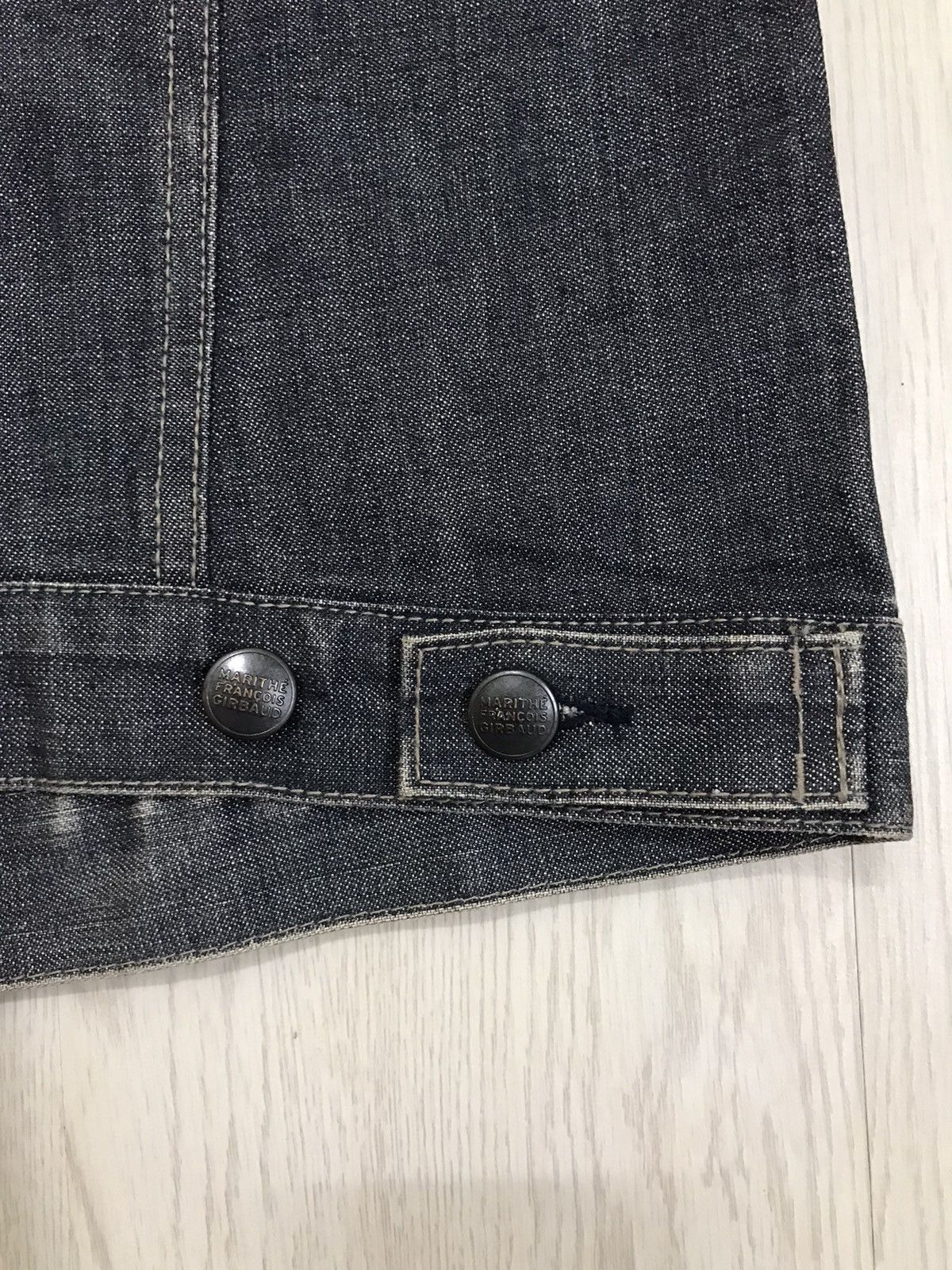 Marithe + Francois Girbaud Vintage Marithe Francois Girbaud Denim Jacket Size S / US 4 / IT 40 - 13 Thumbnail