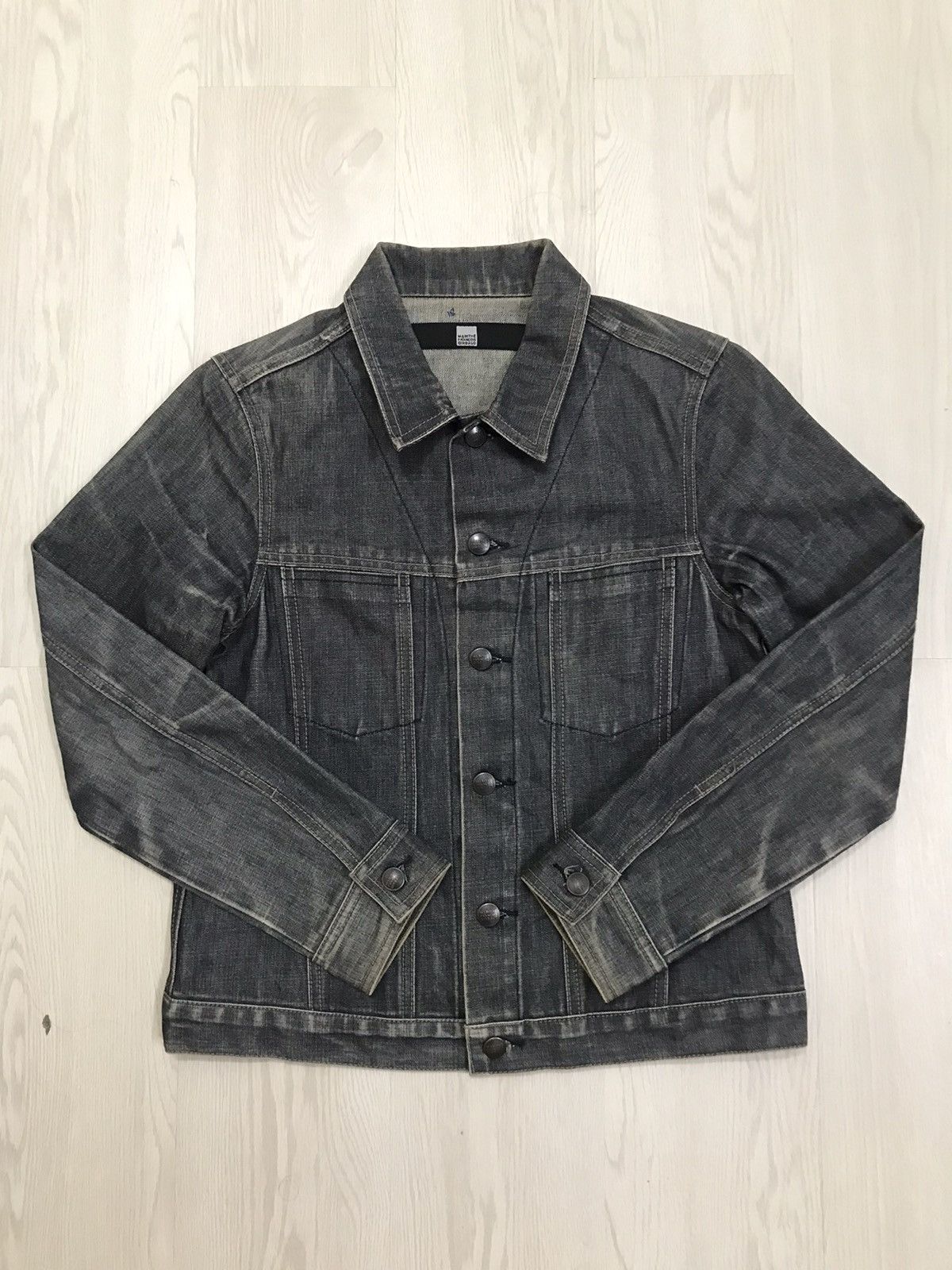 Marithe + Francois Girbaud Vintage Marithe Francois Girbaud Denim Jacket Size S / US 4 / IT 40 - 1 Thumbnail