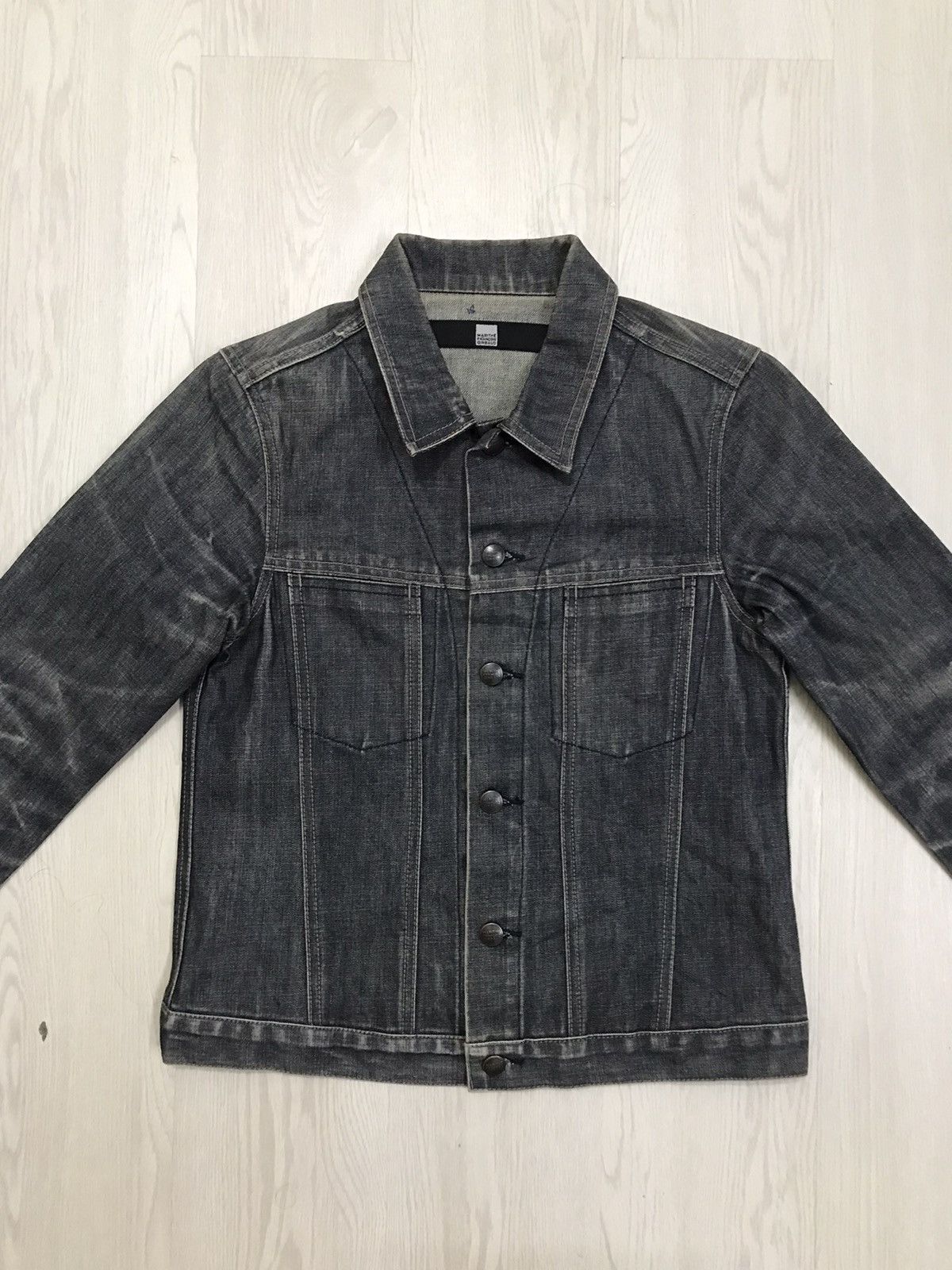 Marithe + Francois Girbaud Vintage Marithe Francois Girbaud Denim Jacket Size S / US 4 / IT 40 - 3 Thumbnail