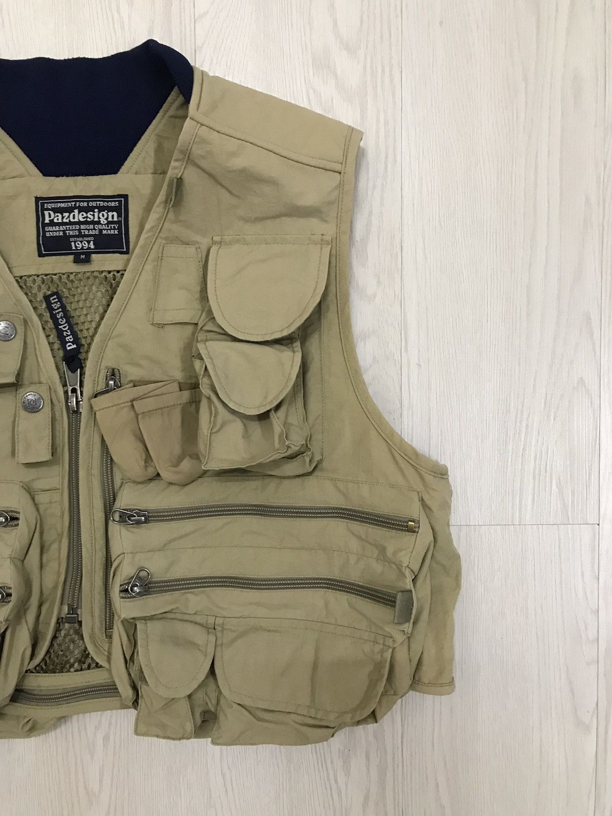 Japanese Brand × Vintage Vintage Japanese Tactical Vest Monkey Pocket Vest Size US M / EU 48-50 / 2 - 3 Thumbnail