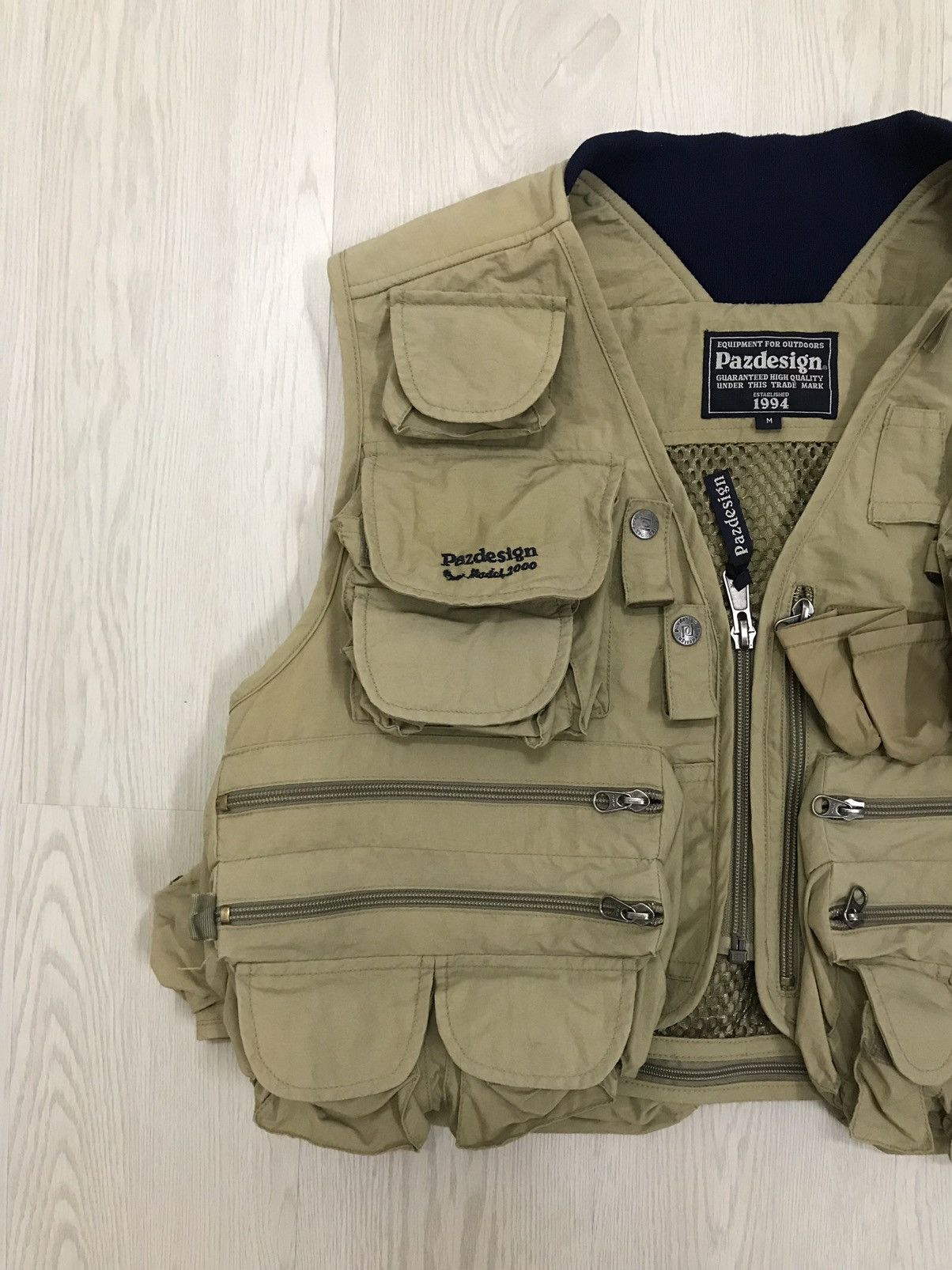 Japanese Brand × Vintage Vintage Japanese Tactical Vest Monkey Pocket Vest Size US M / EU 48-50 / 2 - 2 Thumbnail