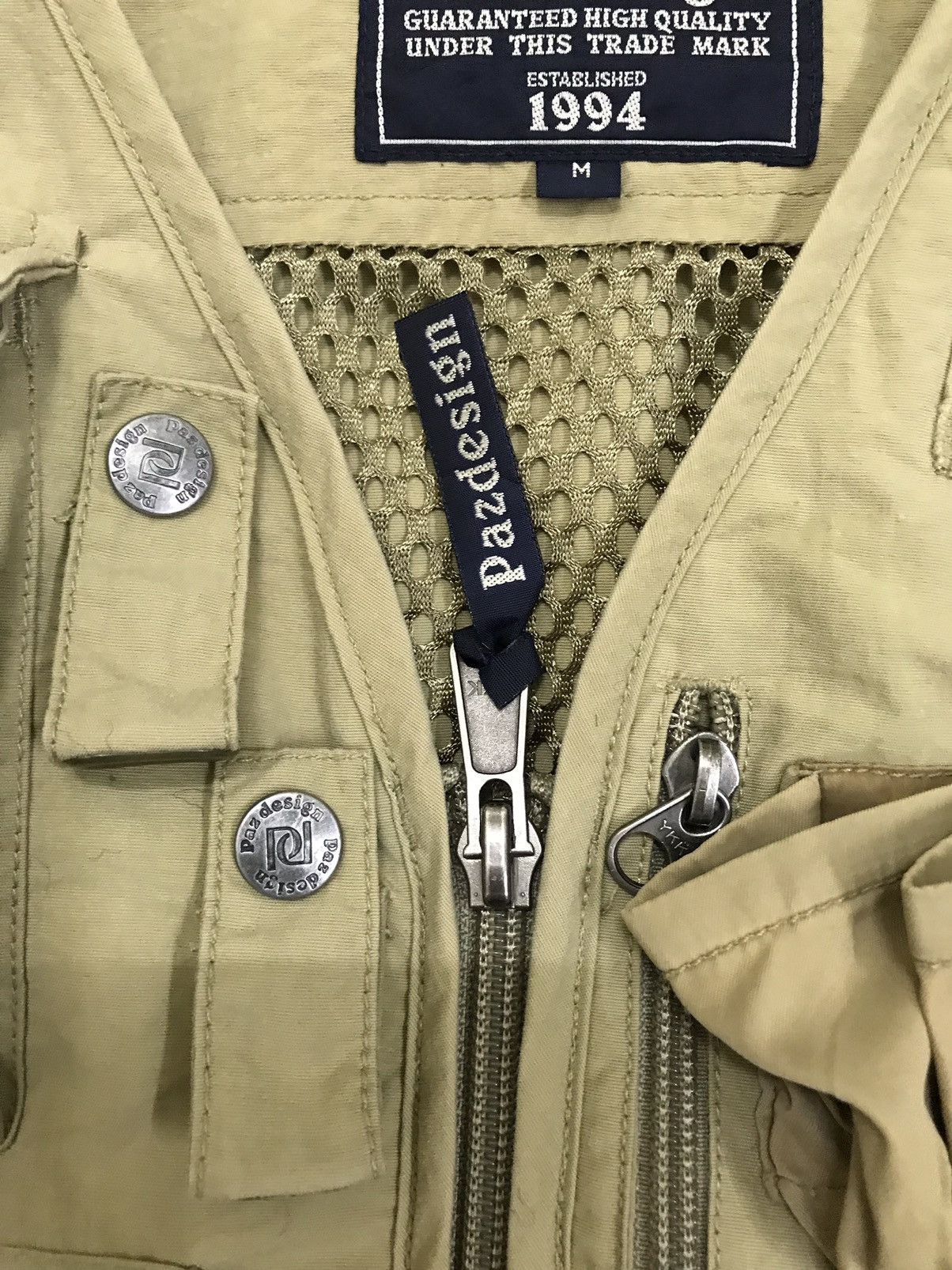 Japanese Brand × Vintage Vintage Japanese Tactical Vest Monkey Pocket Vest Size US M / EU 48-50 / 2 - 9 Thumbnail