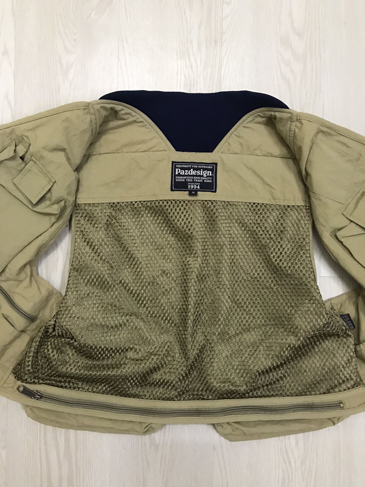 Japanese Brand × Vintage Vintage Japanese Tactical Vest Monkey Pocket Vest Size US M / EU 48-50 / 2 - 11 Thumbnail