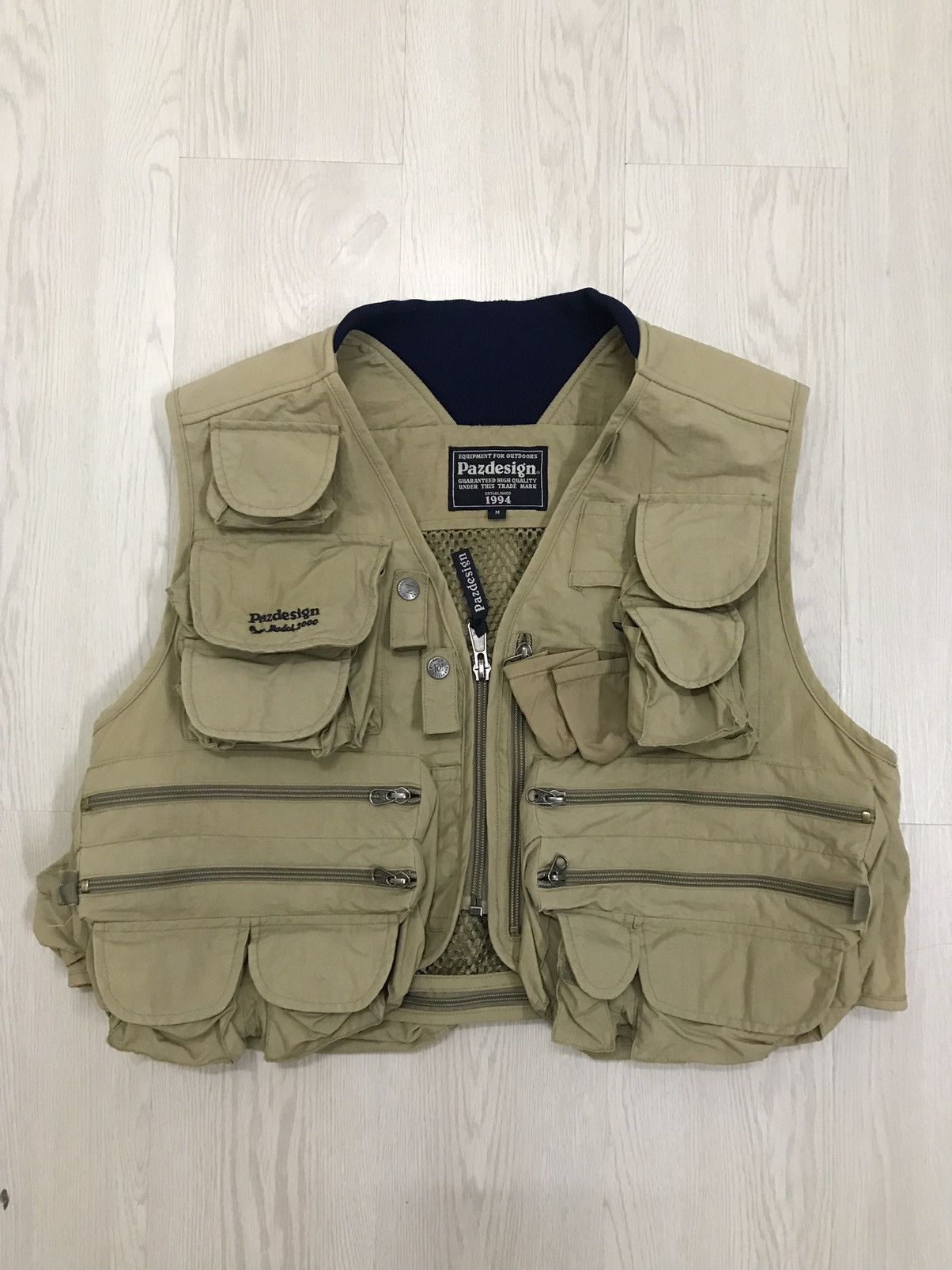 Japanese Brand × Vintage Vintage Japanese Tactical Vest Monkey Pocket Vest Size US M / EU 48-50 / 2 - 1 Thumbnail