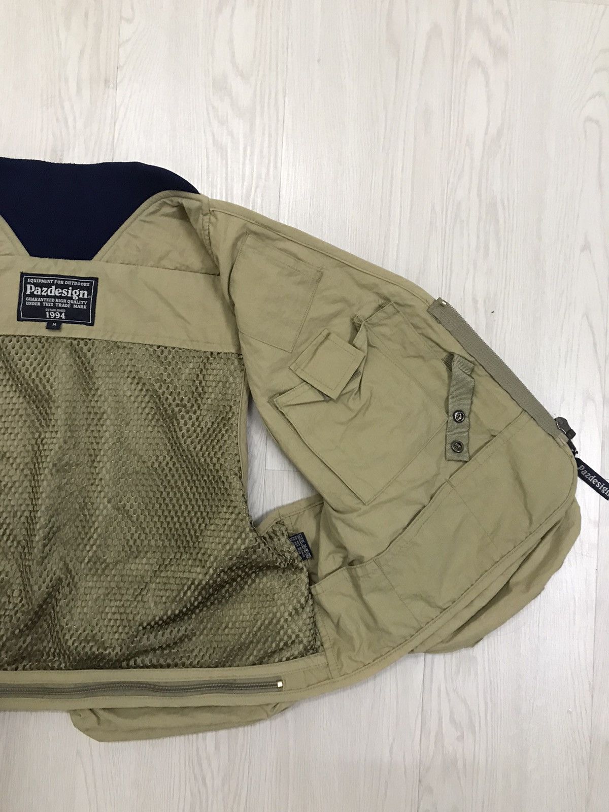 Japanese Brand × Vintage Vintage Japanese Tactical Vest Monkey Pocket Vest Size US M / EU 48-50 / 2 - 13 Thumbnail
