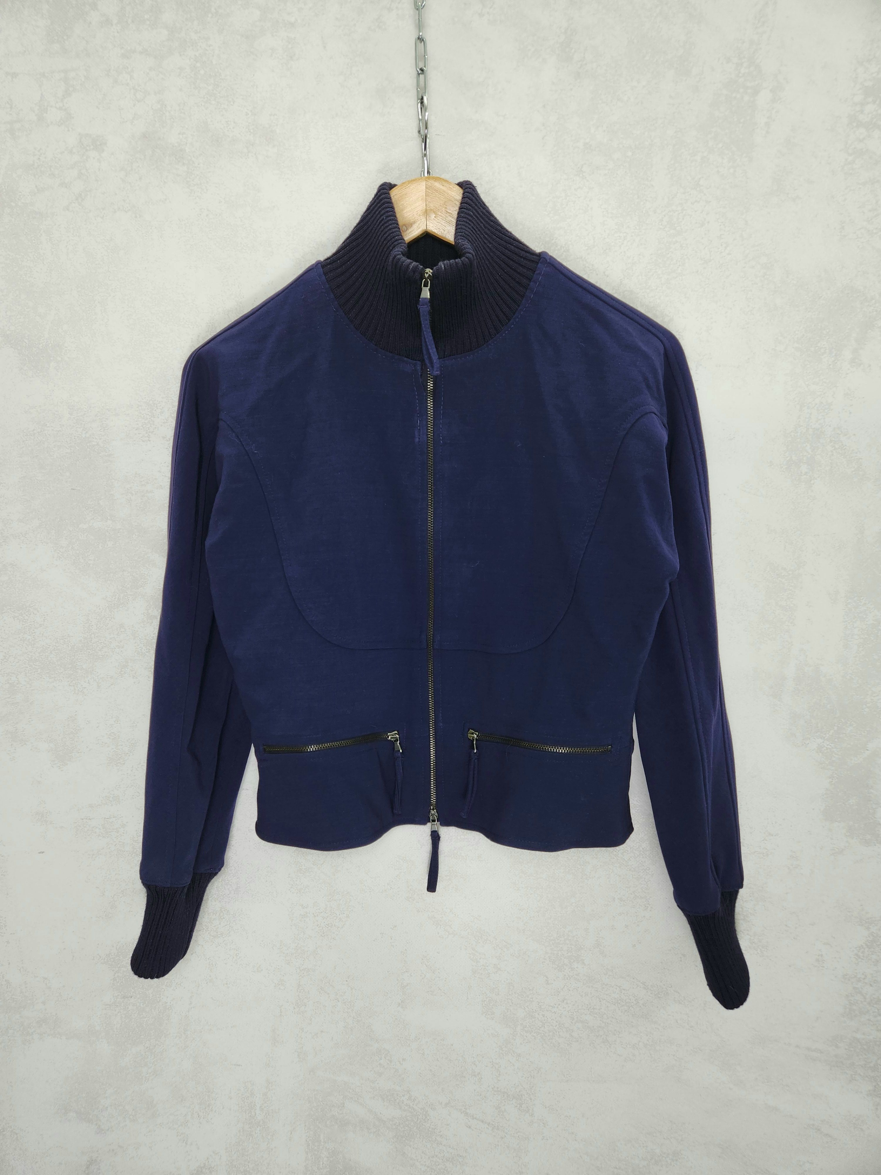 image of Archival Clothing x Jean Paul Gaultier Vintage Jean Paul Gaultier Femme Bomber in Purple, Women's (