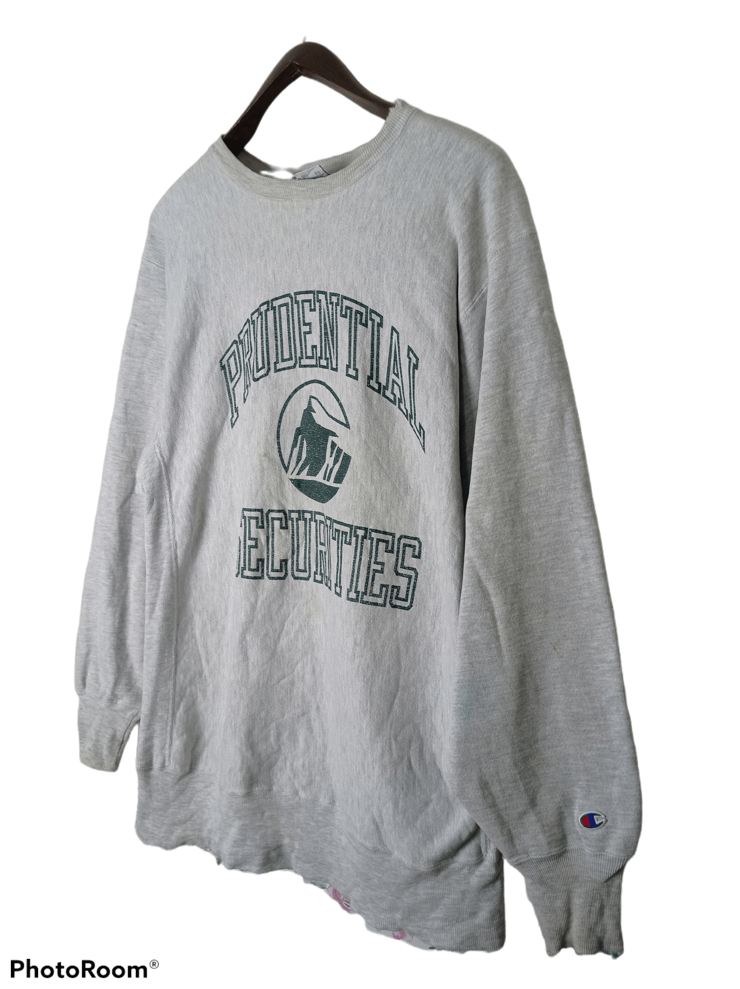 Champion Vtg Champion Reverse Weave Prudential Securities Sweatshirt Size US XXL / EU 58 / 5 - 2 Thumbnail