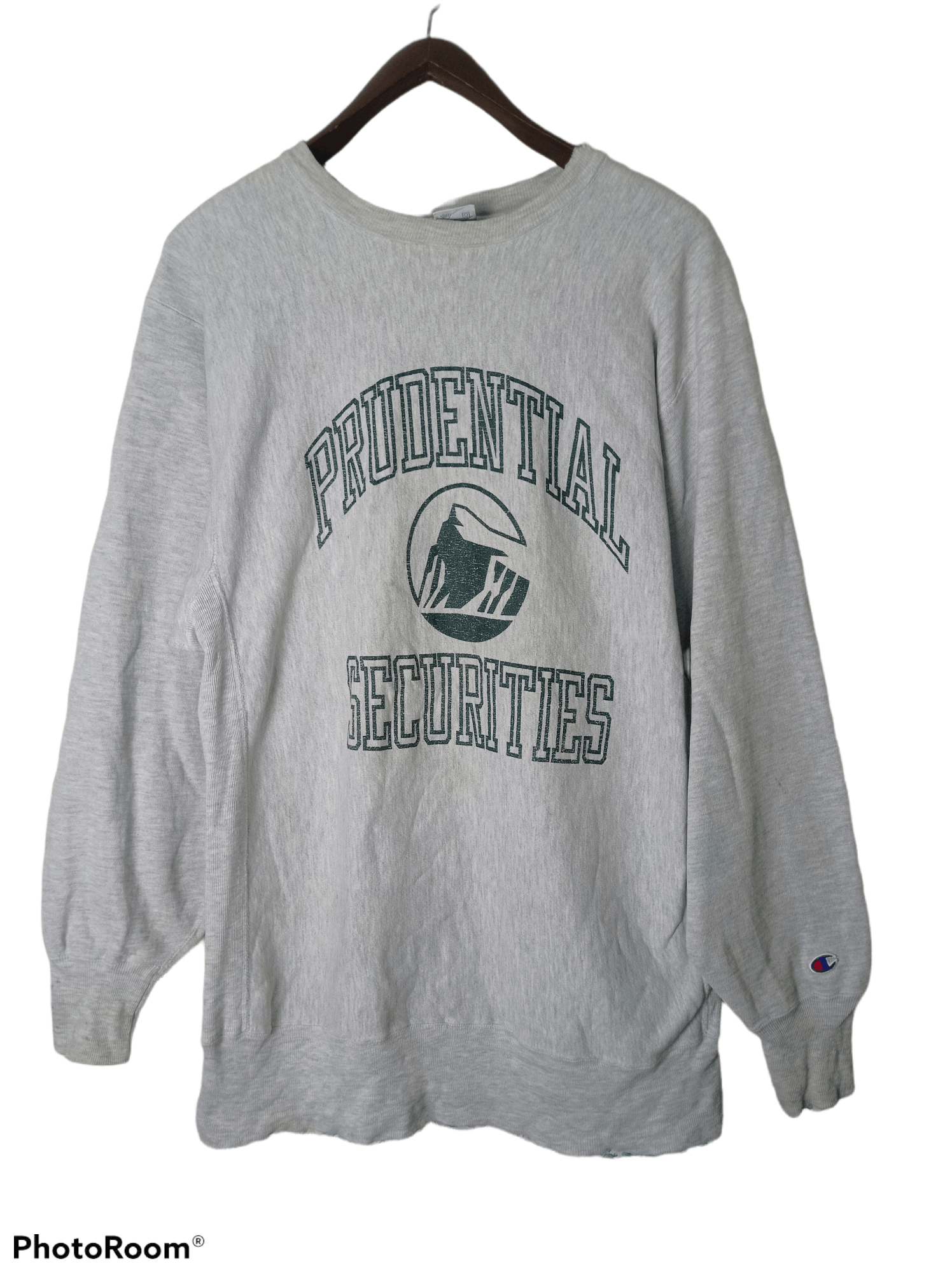 Champion Vtg Champion Reverse Weave Prudential Securities Sweatshirt Size US XXL / EU 58 / 5 - 1 Thumbnail