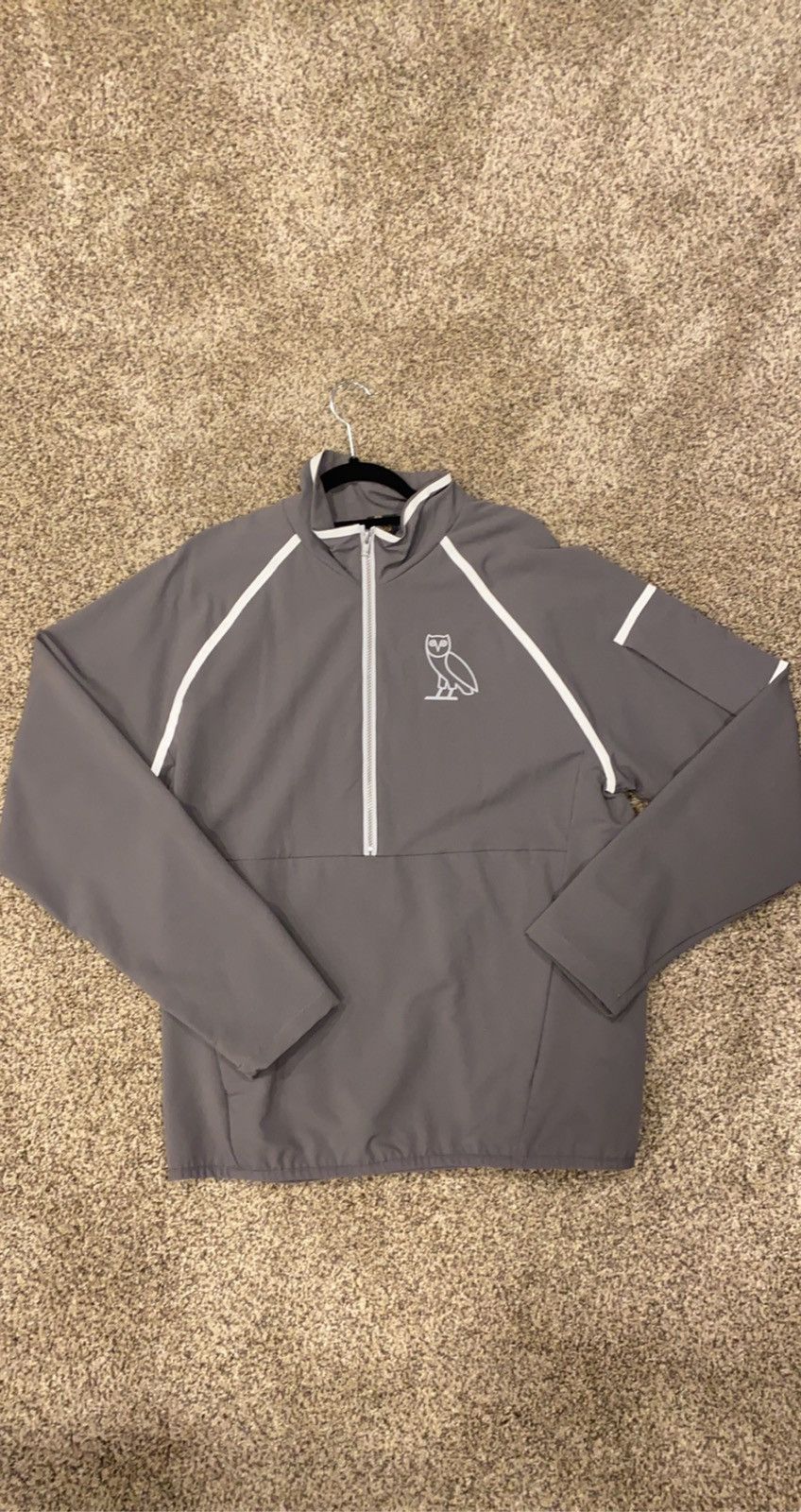 image of Octobers Very Own Ovo 3M Anorak in Grey, Men's (Size XL)