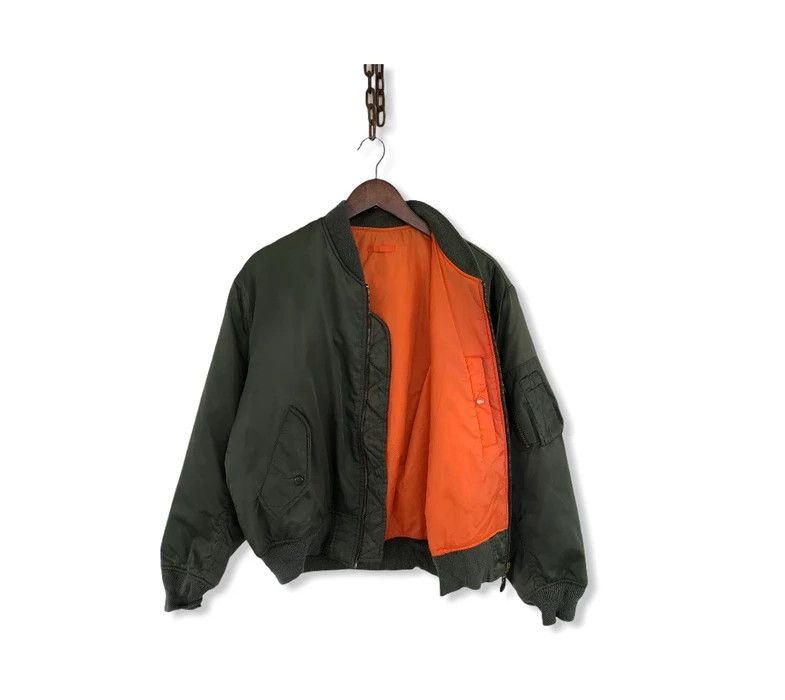 Vintage Vintage Military Air Force Jacket Size US M / EU 48-50 / 2 - 2 Thumbnail