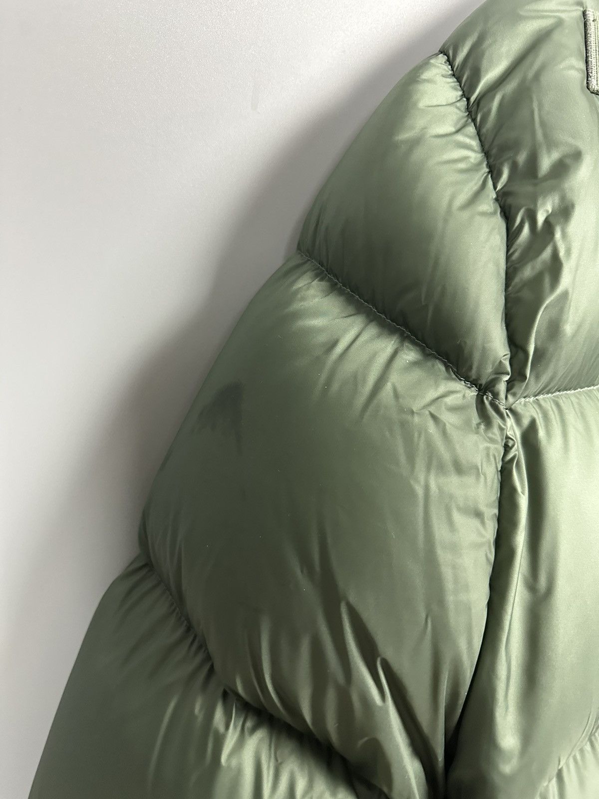 Rick Owens FW21 ‘GETHSEMANE’ Green Puffer Jacket Size US L / EU 52-54 / 3 - 6 Thumbnail