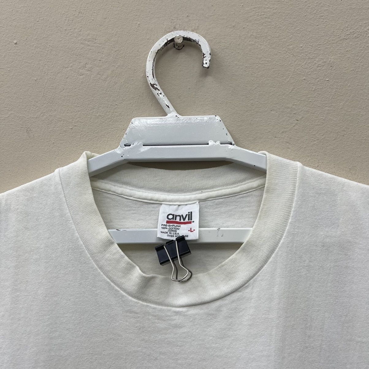 Vintage Vintage 90s Just One Drop Jesus Blood Washed Away My Sin Size US L / EU 52-54 / 3 - 5 Thumbnail