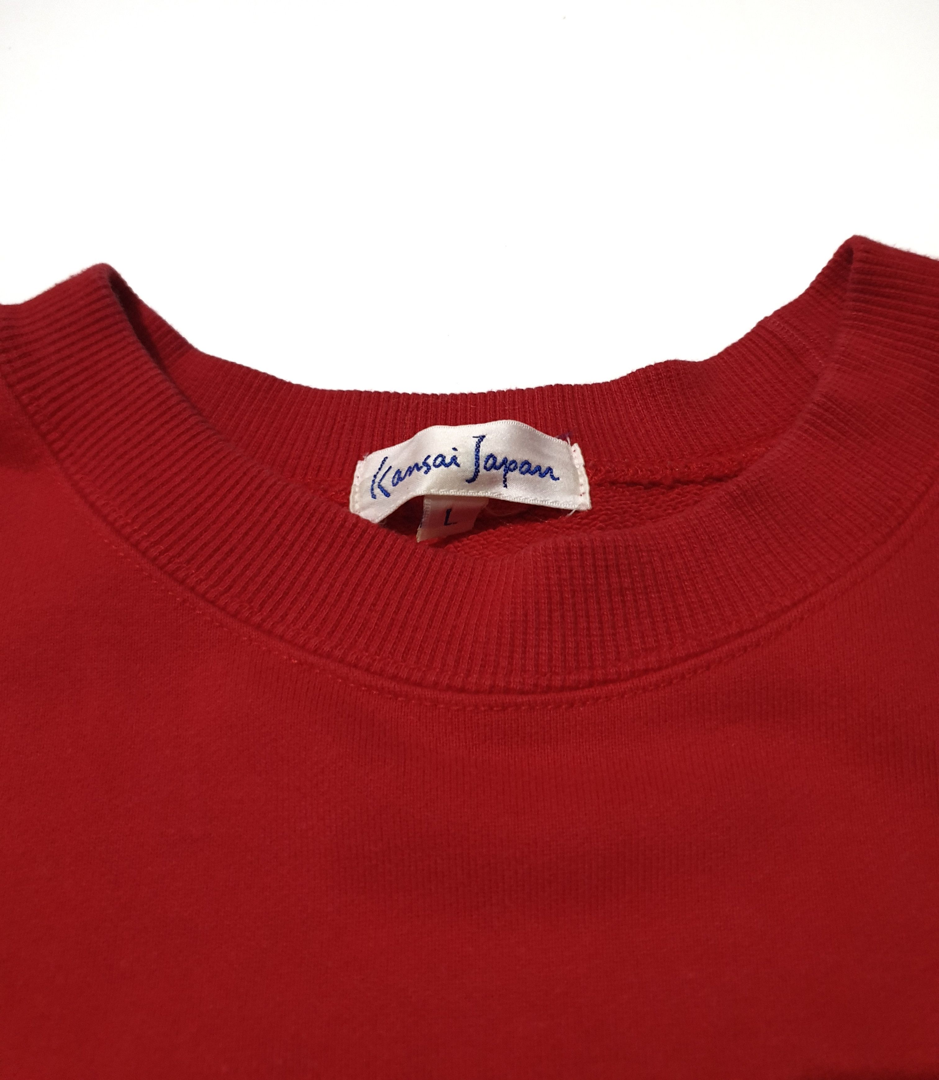 Kansai Yamamoto Vintage Kansai Yamamoto Sweatshirt Size US L / EU 52-54 / 3 - 6 Thumbnail