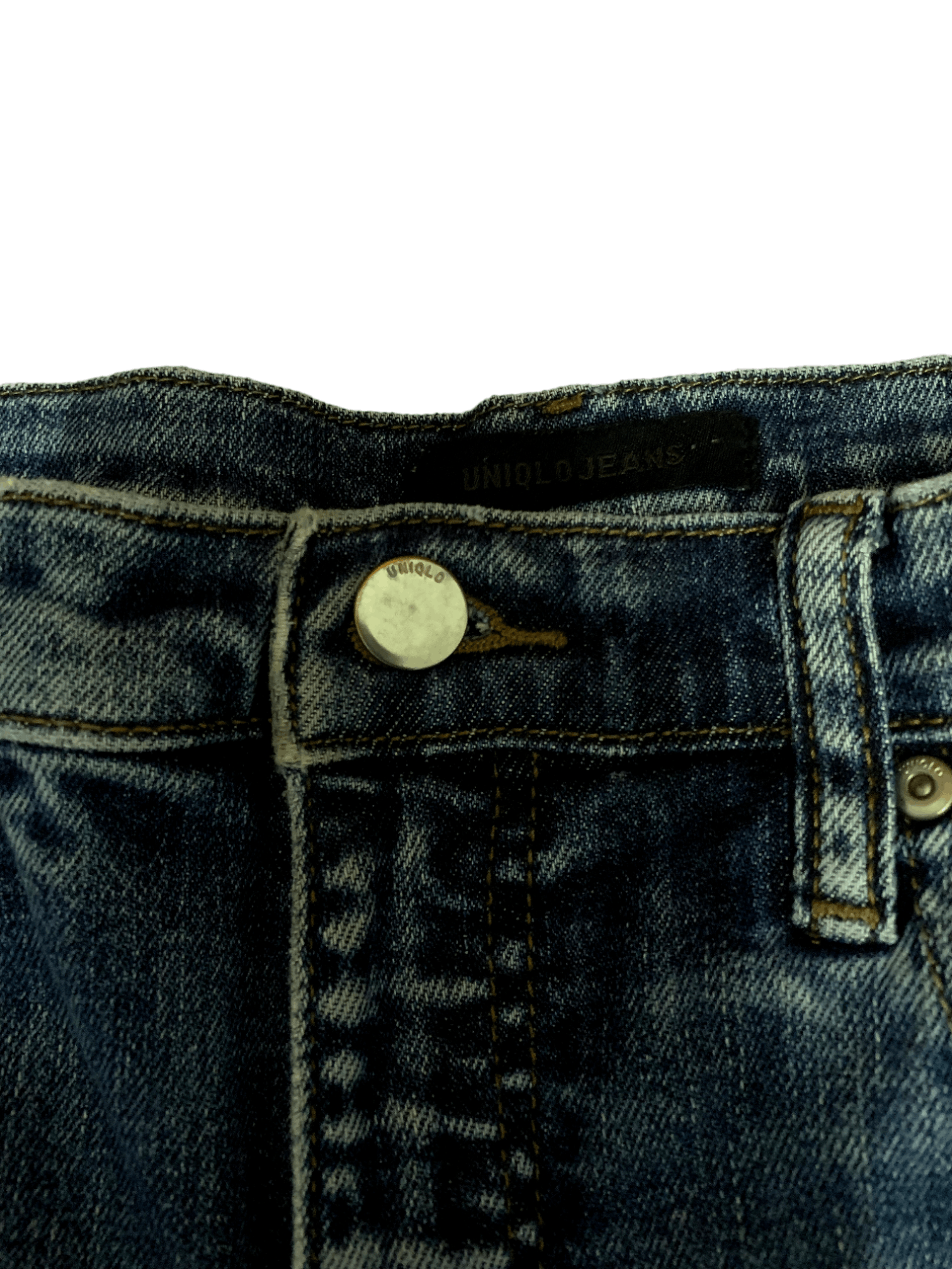 Japanese Brand × Uniqlo Vintage Japanese Uniqlo Blue Wash Style Jeans 28x26 Size US 28 / EU 44 - 4 Thumbnail