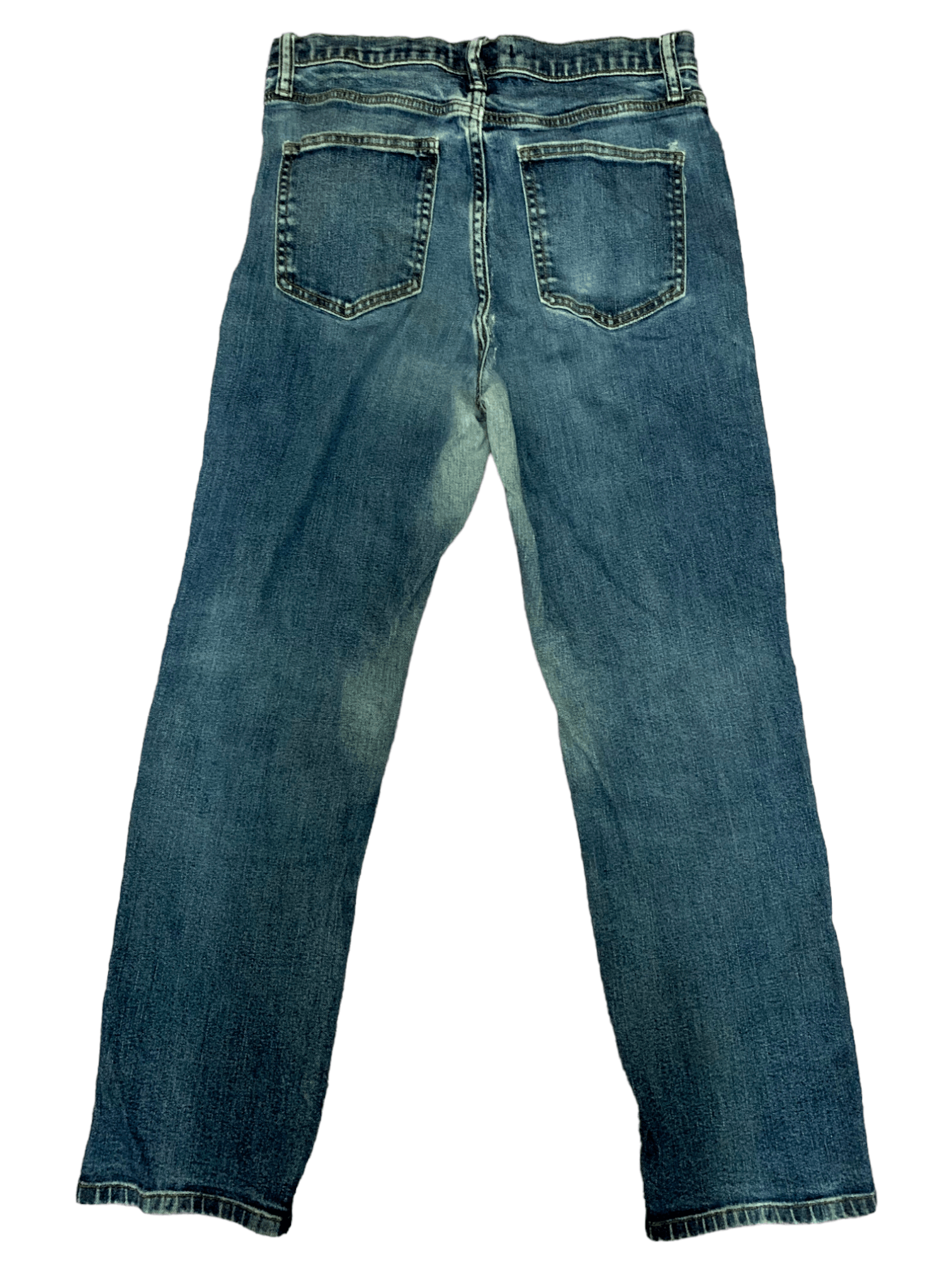 Japanese Brand × Uniqlo Vintage Japanese Uniqlo Blue Wash Style Jeans 28x26 Size US 28 / EU 44 - 2 Thumbnail