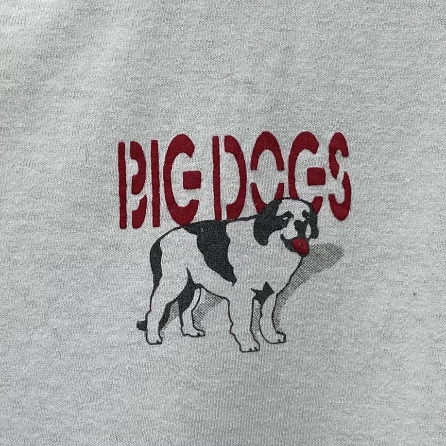 Big Dogs × Vintage Vintage 90s Big Dogs T-Shirt Stay On The Pouch Single Stitch Size US XL / EU 56 / 4 - 5 Thumbnail