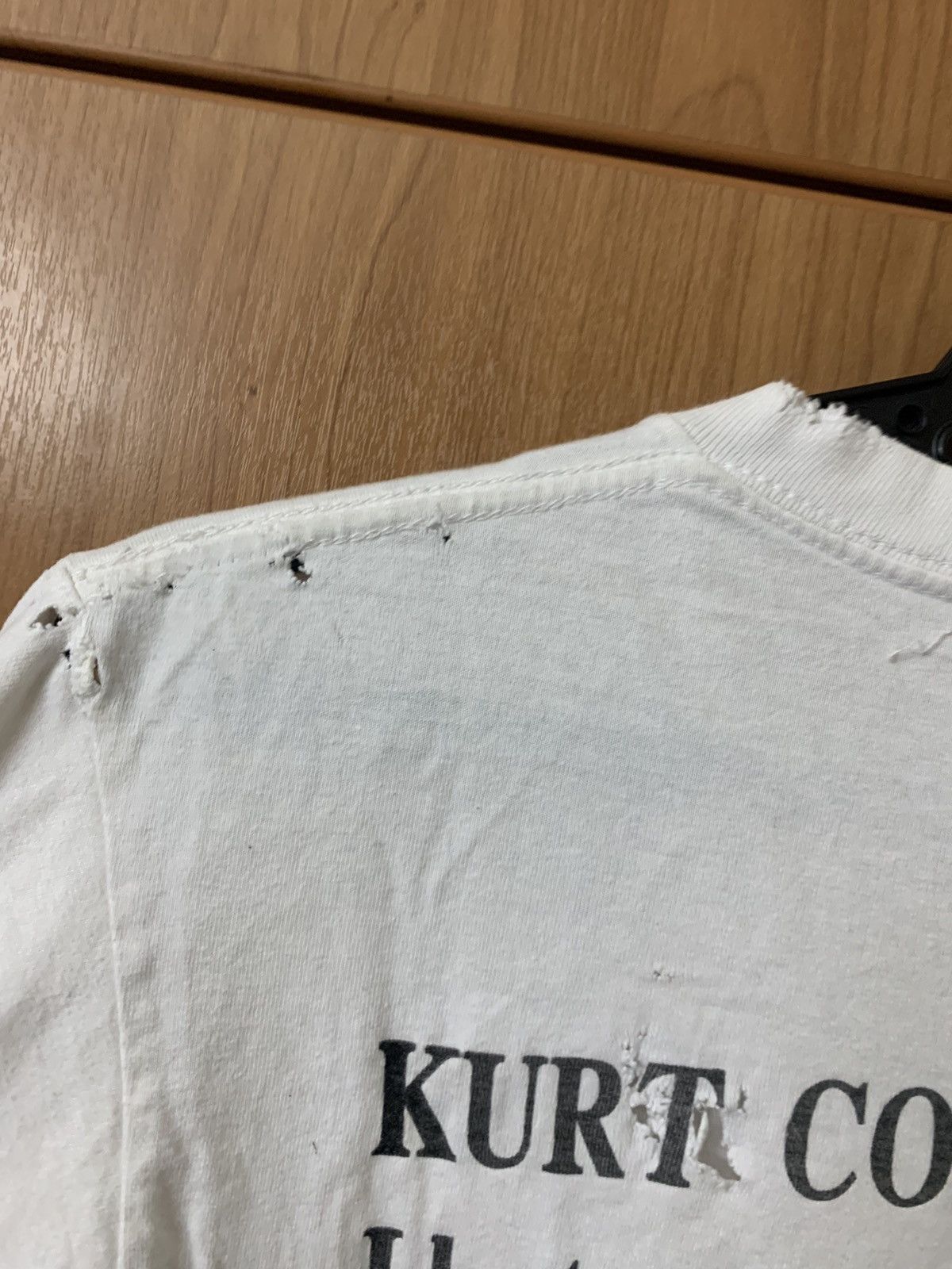 Band Tees Vintage kurt cobain single stitch distress shirt Size US S / EU 44-46 / 1 - 12 Thumbnail