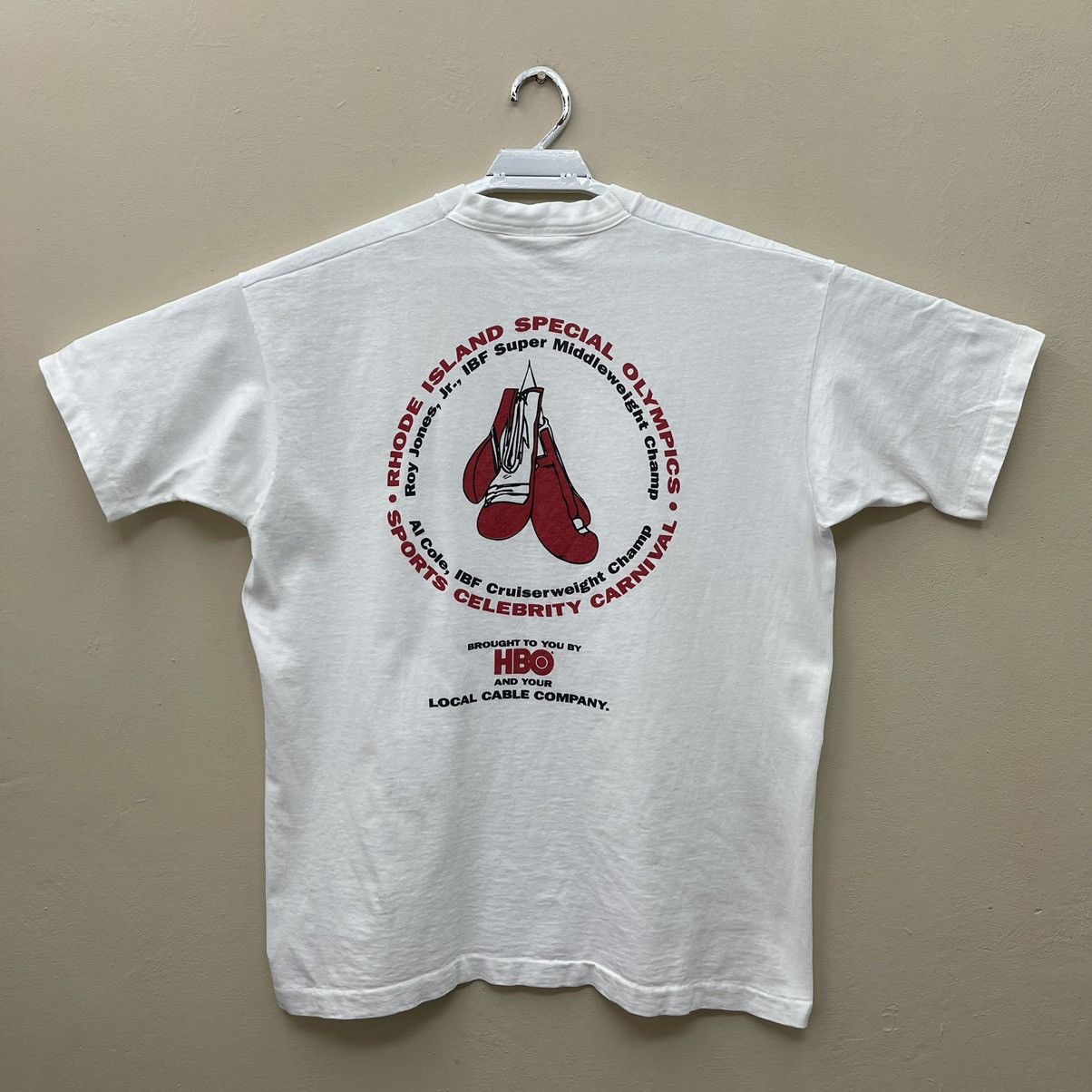 Vintage HBO T-Shirt Rhude Island Special Olympics Sport Celebrity Size US XL / EU 56 / 4 - 1 Thumbnail