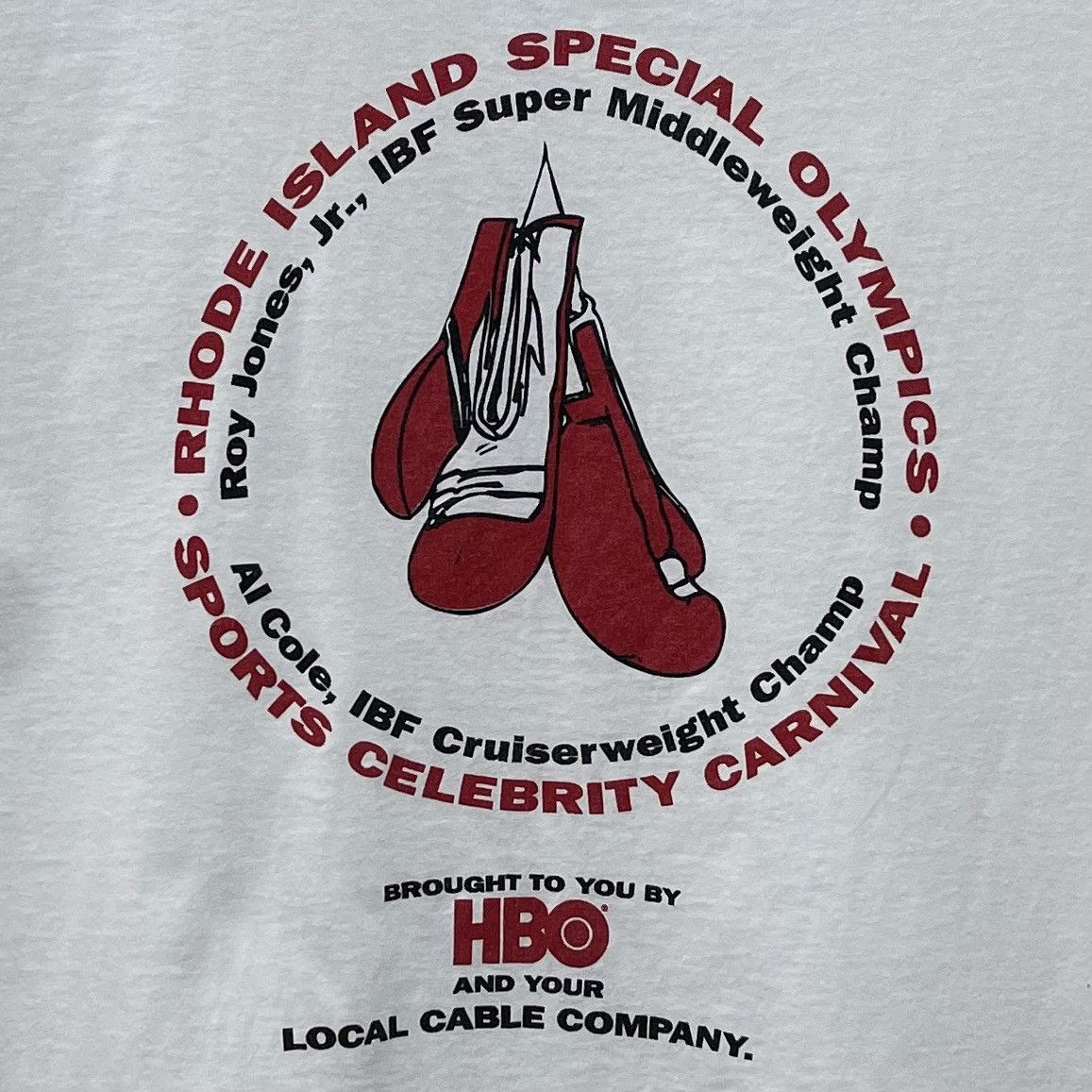 Vintage HBO T-Shirt Rhude Island Special Olympics Sport Celebrity Size US XL / EU 56 / 4 - 2 Thumbnail