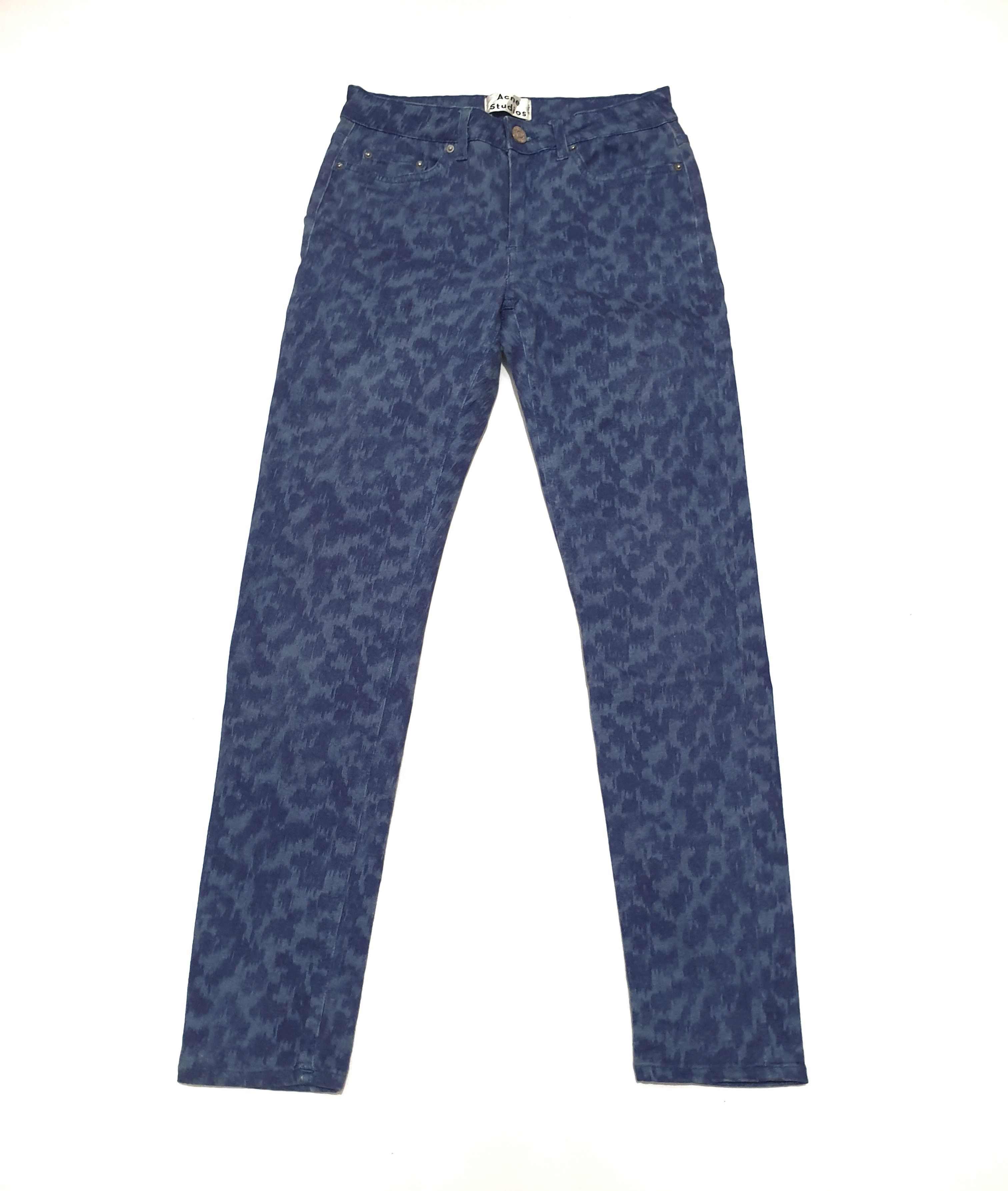 Vintage Acne Studios Leopard Denim
