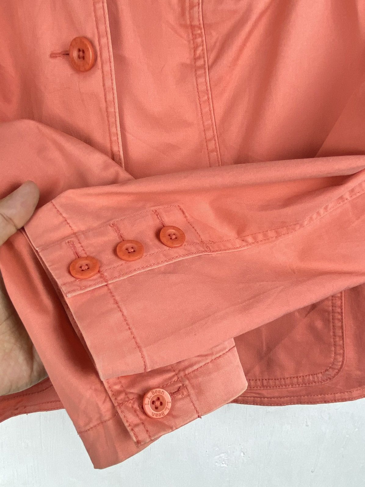 L.L. Bean GONE 🔥 Vintage L.L Bean Cropped Button Up Tactical Jacket Size S / US 4 / IT 40 - 6 Thumbnail