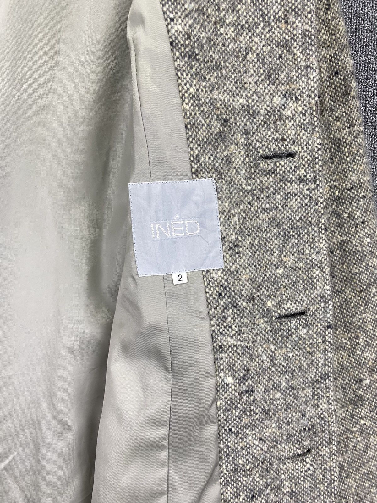 Yohji Yamamoto Ined By Yohji Yamamoto Wool Coats Long Jacket Size S / US 4 / IT 40 - 6 Thumbnail